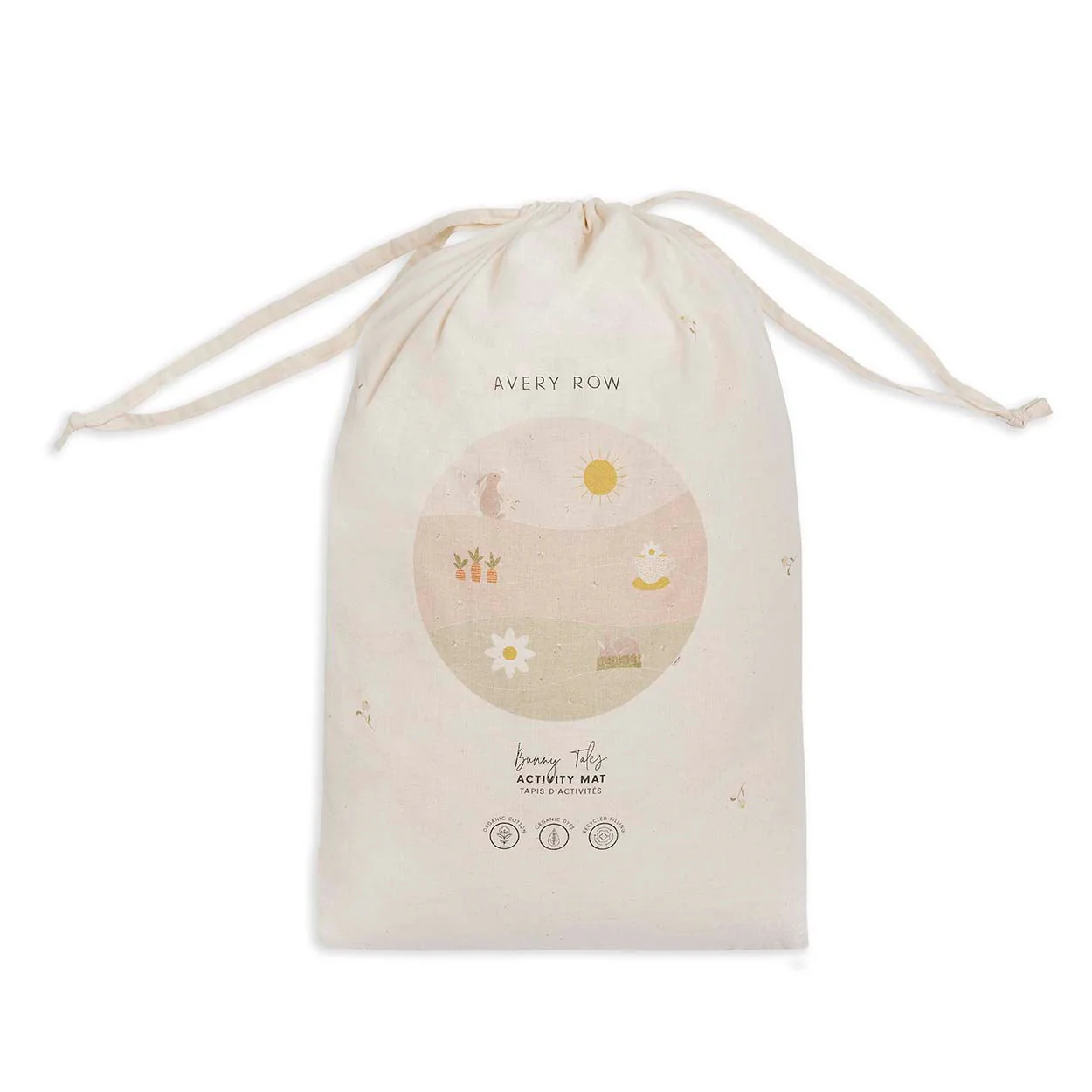 Organic Cotton Sensory Activity Playmat (Chamomile) - Image 9