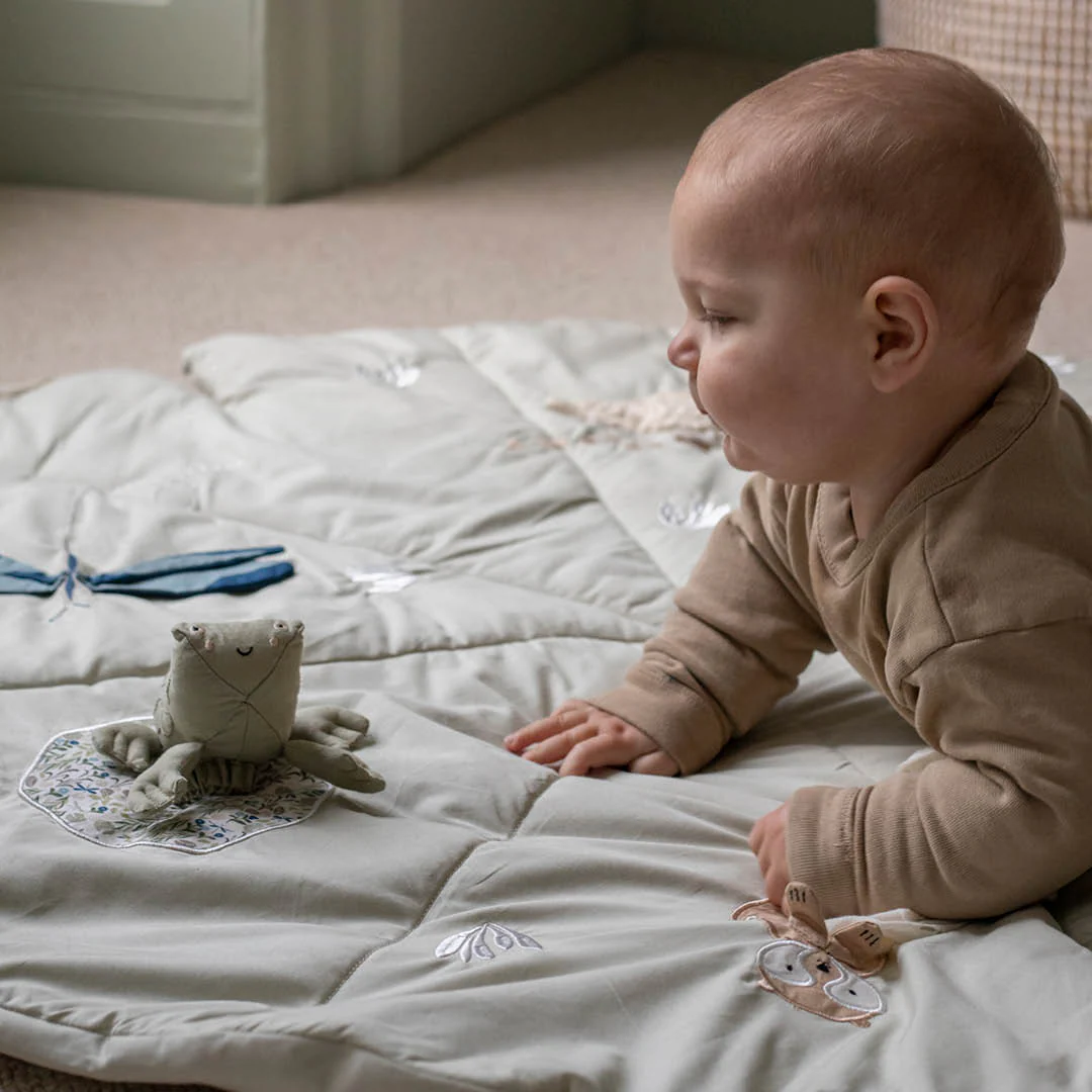 Organic Cotton Sensory Activity Playmat (Riverbank) - Image 2