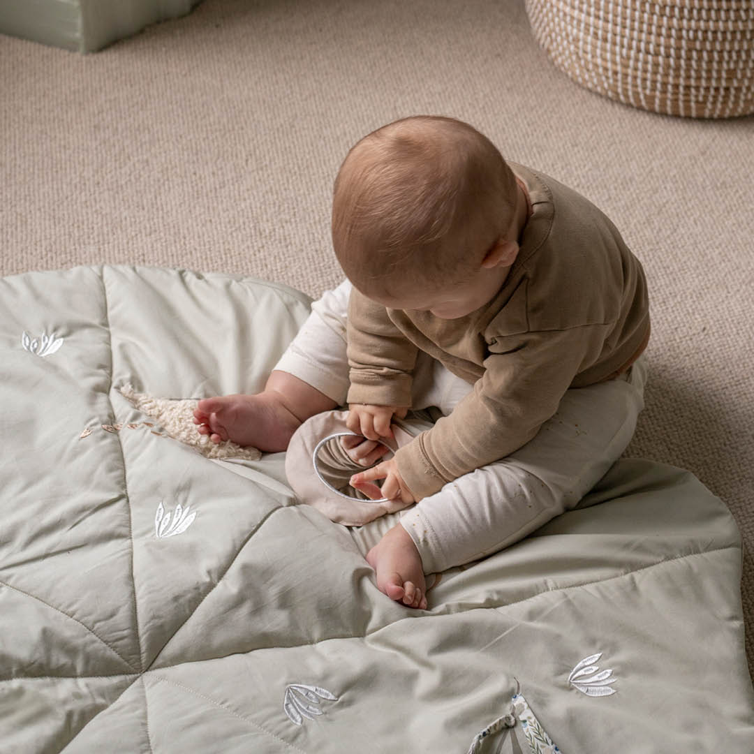 Organic Cotton Sensory Activity Playmat (Riverbank) - Image 4