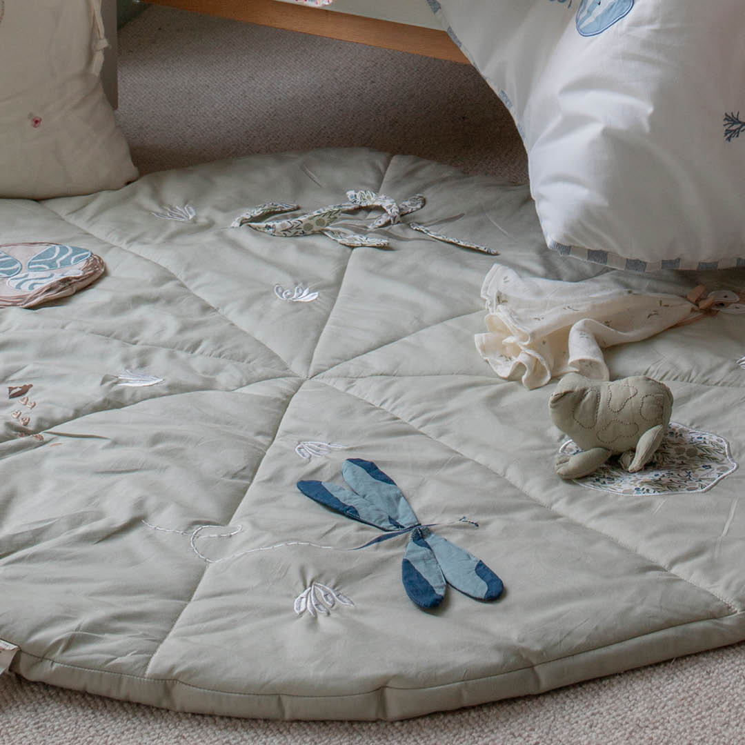 Organic Cotton Sensory Activity Playmat (Riverbank) - Image 5