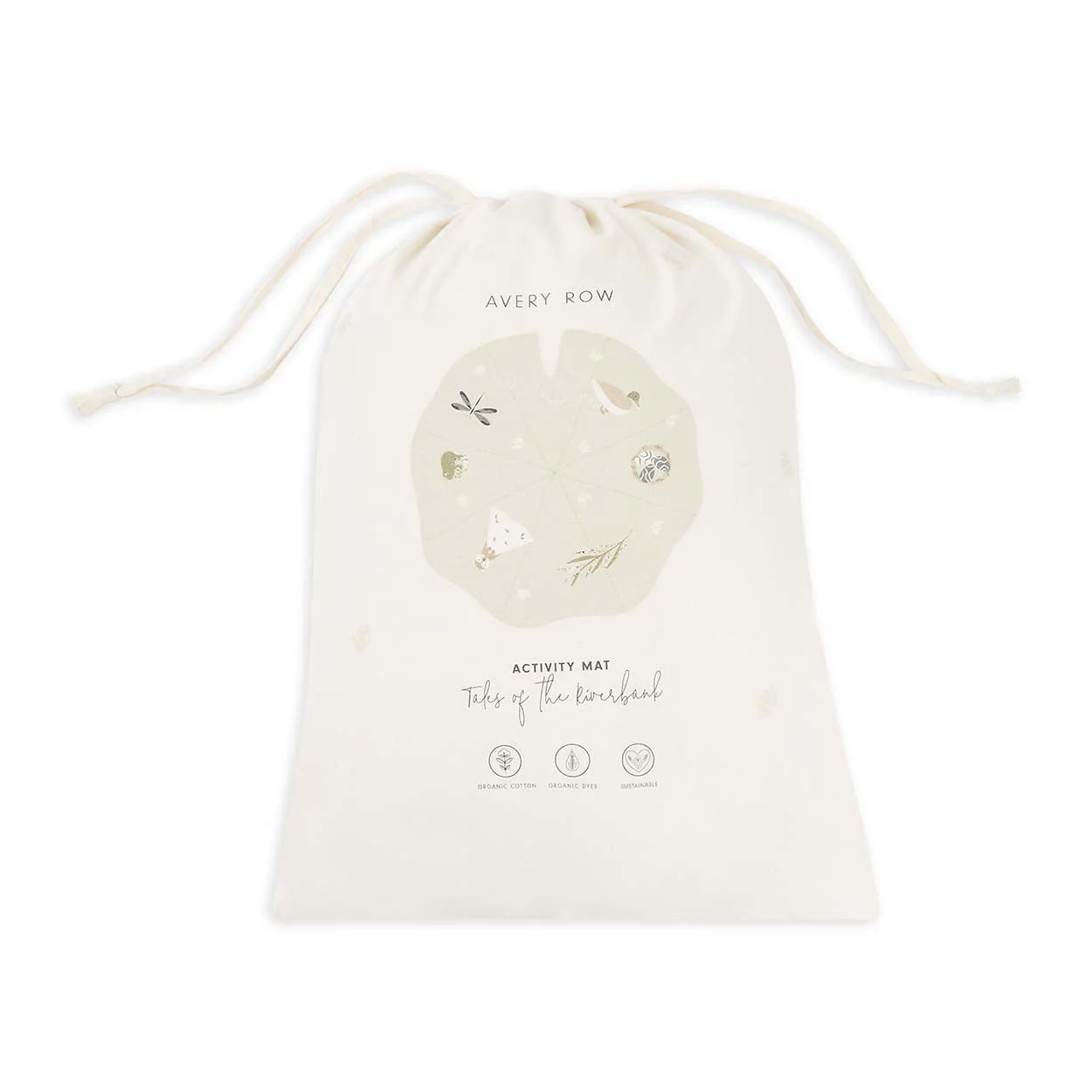 Organic Cotton Sensory Activity Playmat (Riverbank) - Image 8