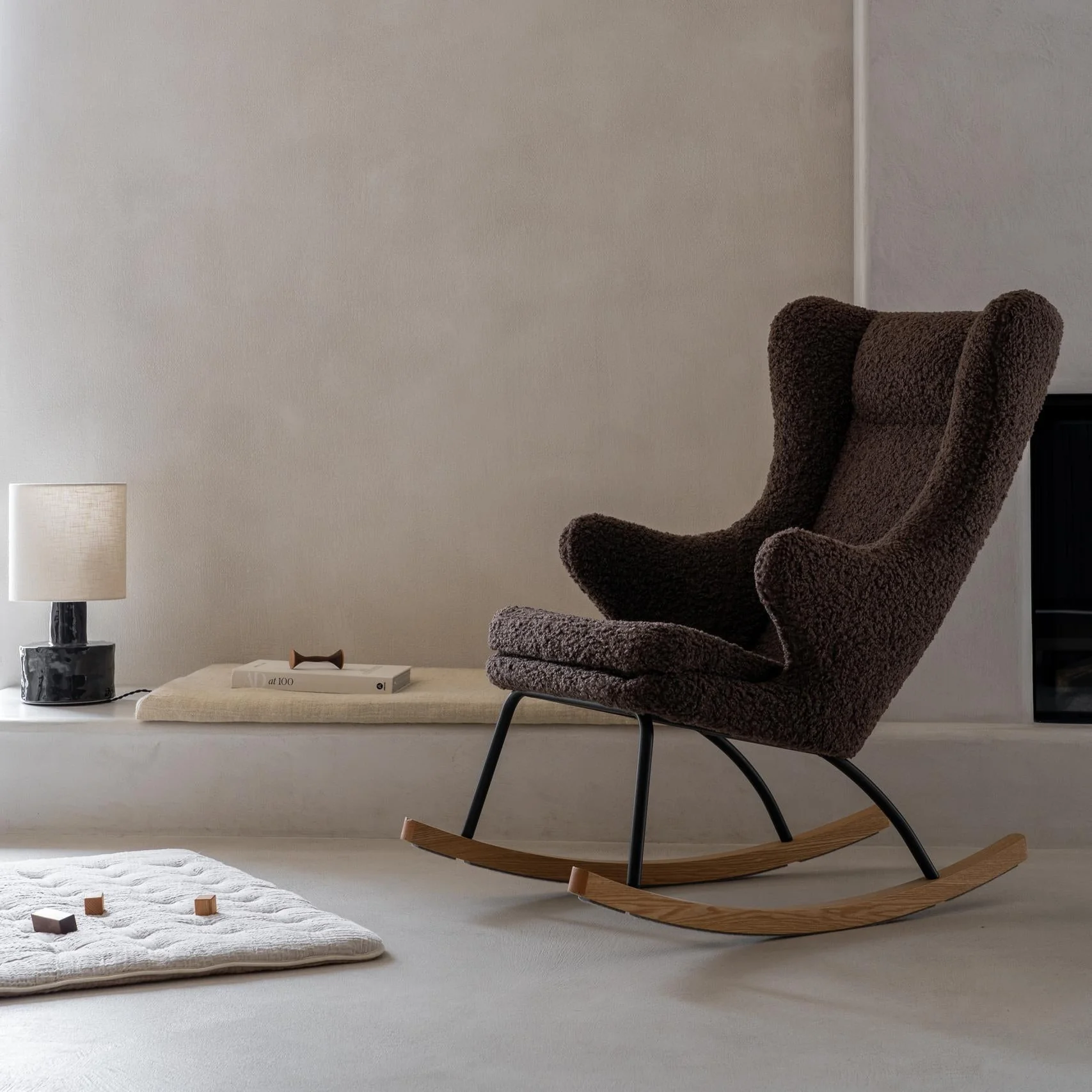 Adults Rocking Chair De Luxe (Bison Teddy)