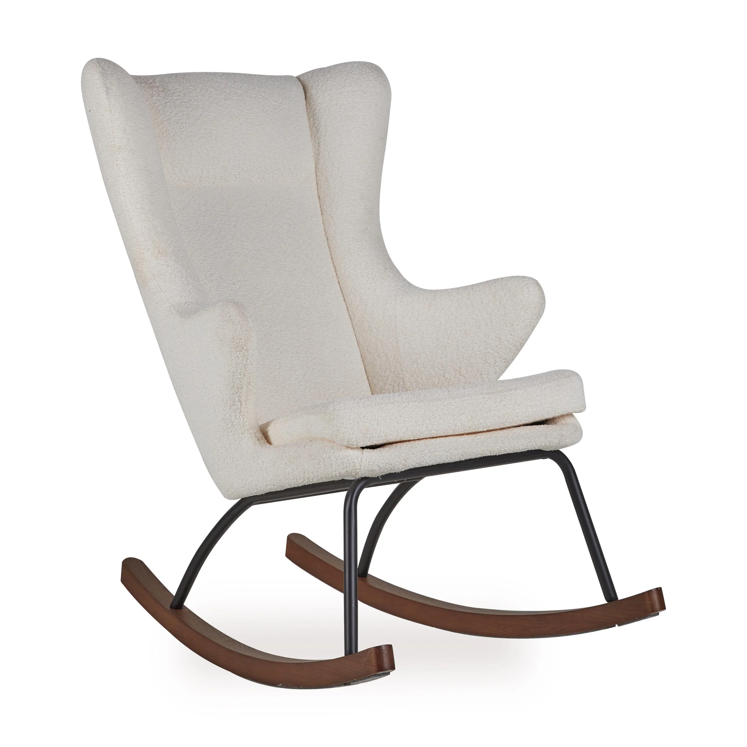 Adults Rocking Chair De Luxe (Boucle Cream) - Image 4