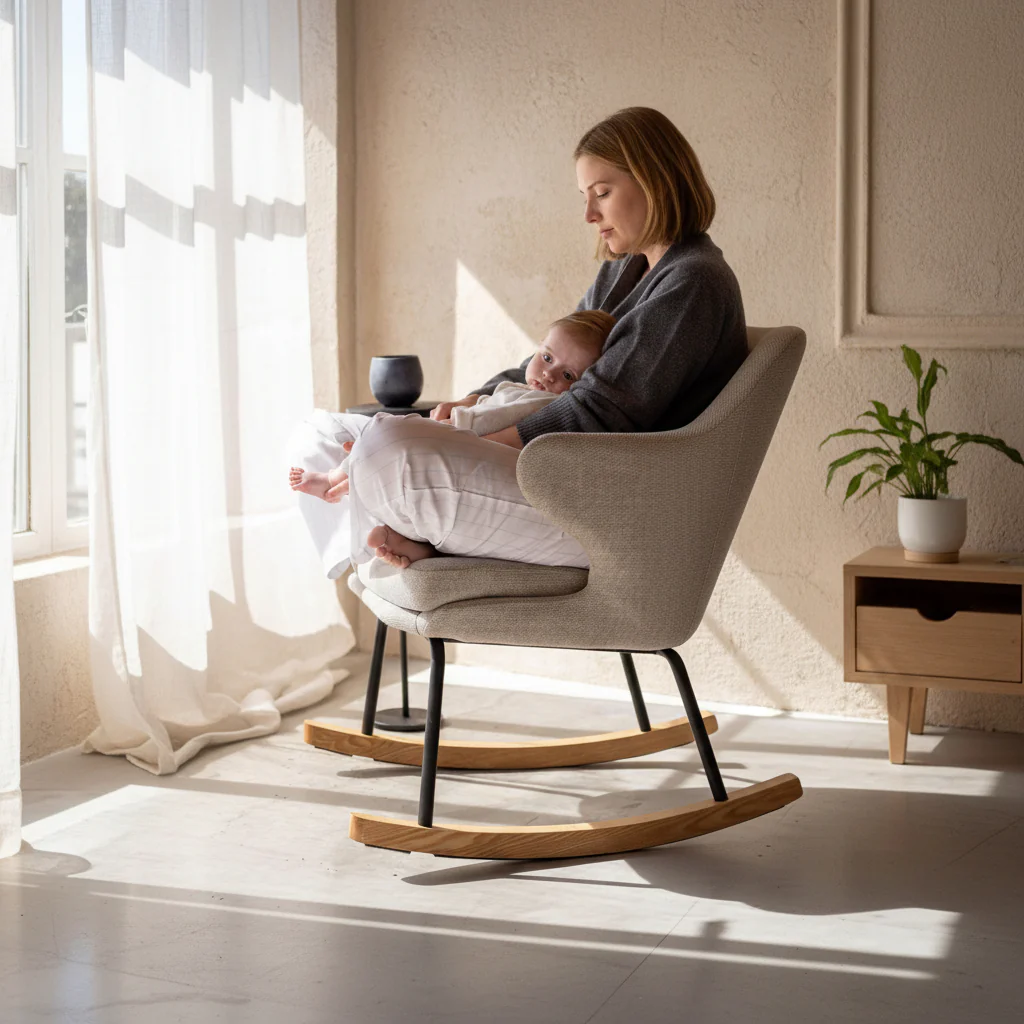 Adults Rocking Chair De Luxe (Clay) - Image 4