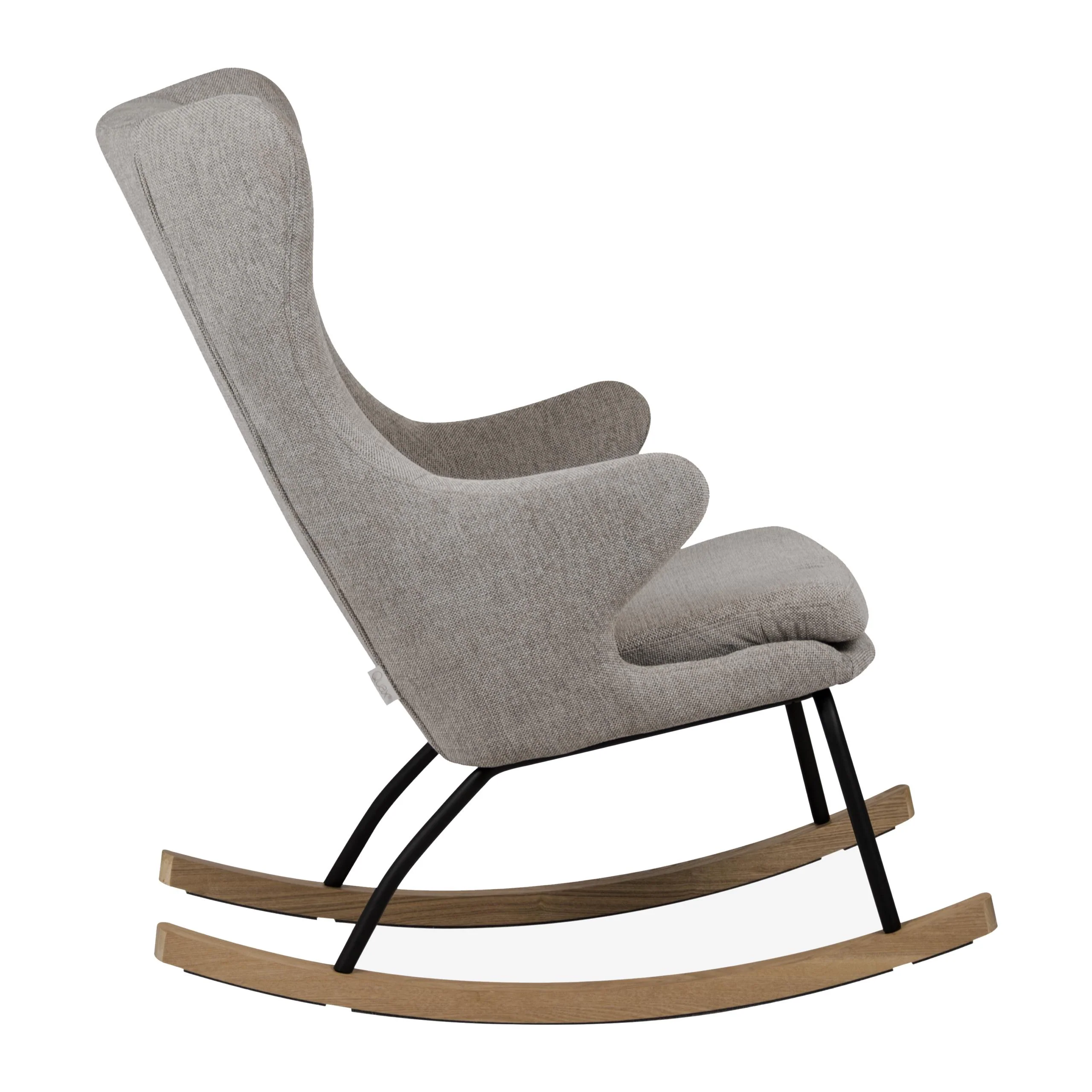 Adults Rocking Chair De Luxe (Sand Grey) - Image 5
