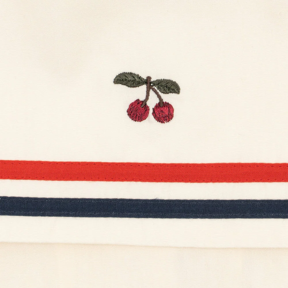 Allie Sailor Cotton Dress (Eggnog) - Image 7