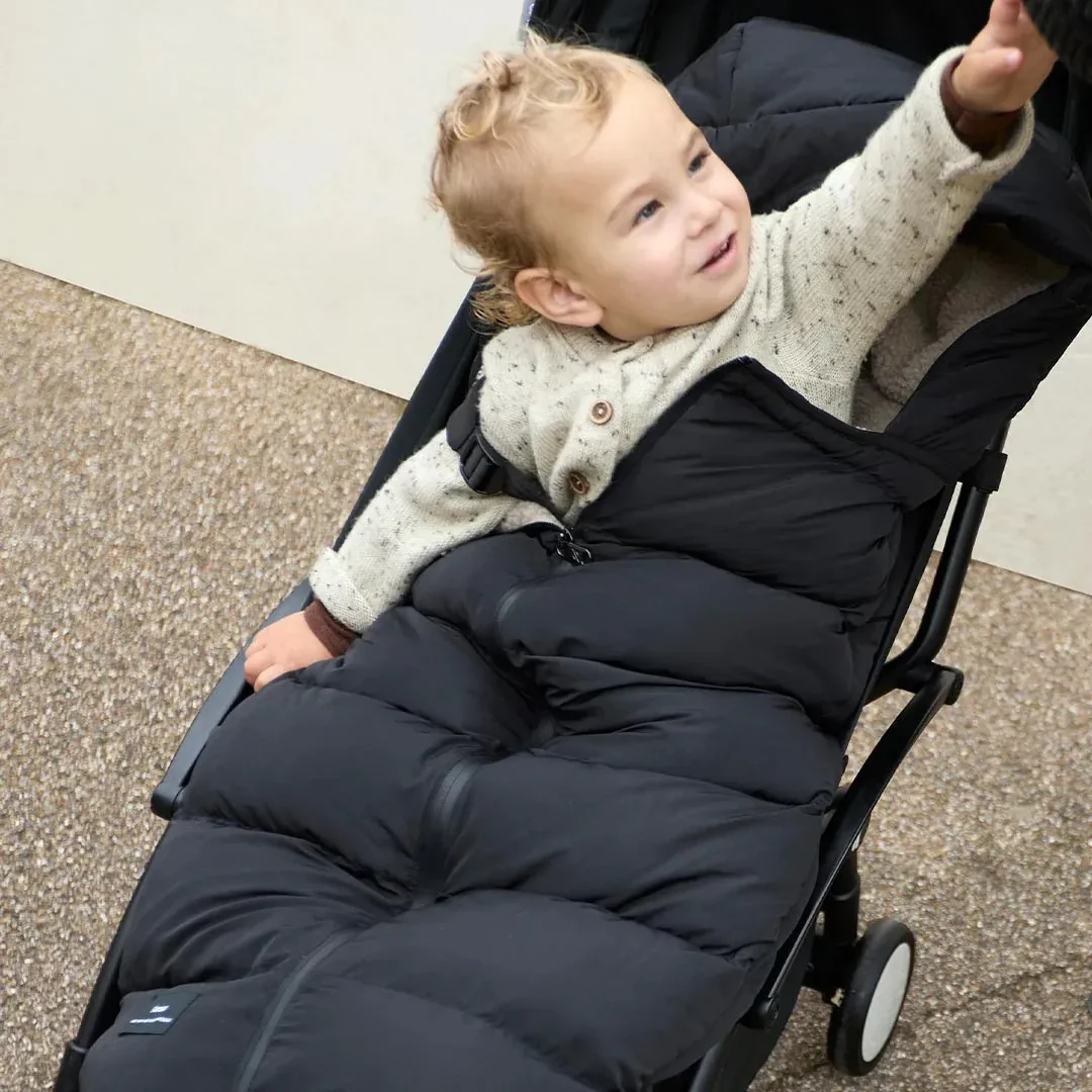 Alma Eco Universal Quilted Foot Muff (Black) - Image 2