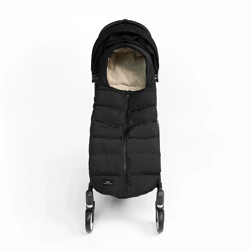 Alma Eco Universal Quilted Foot Muff (Black) - Image 3