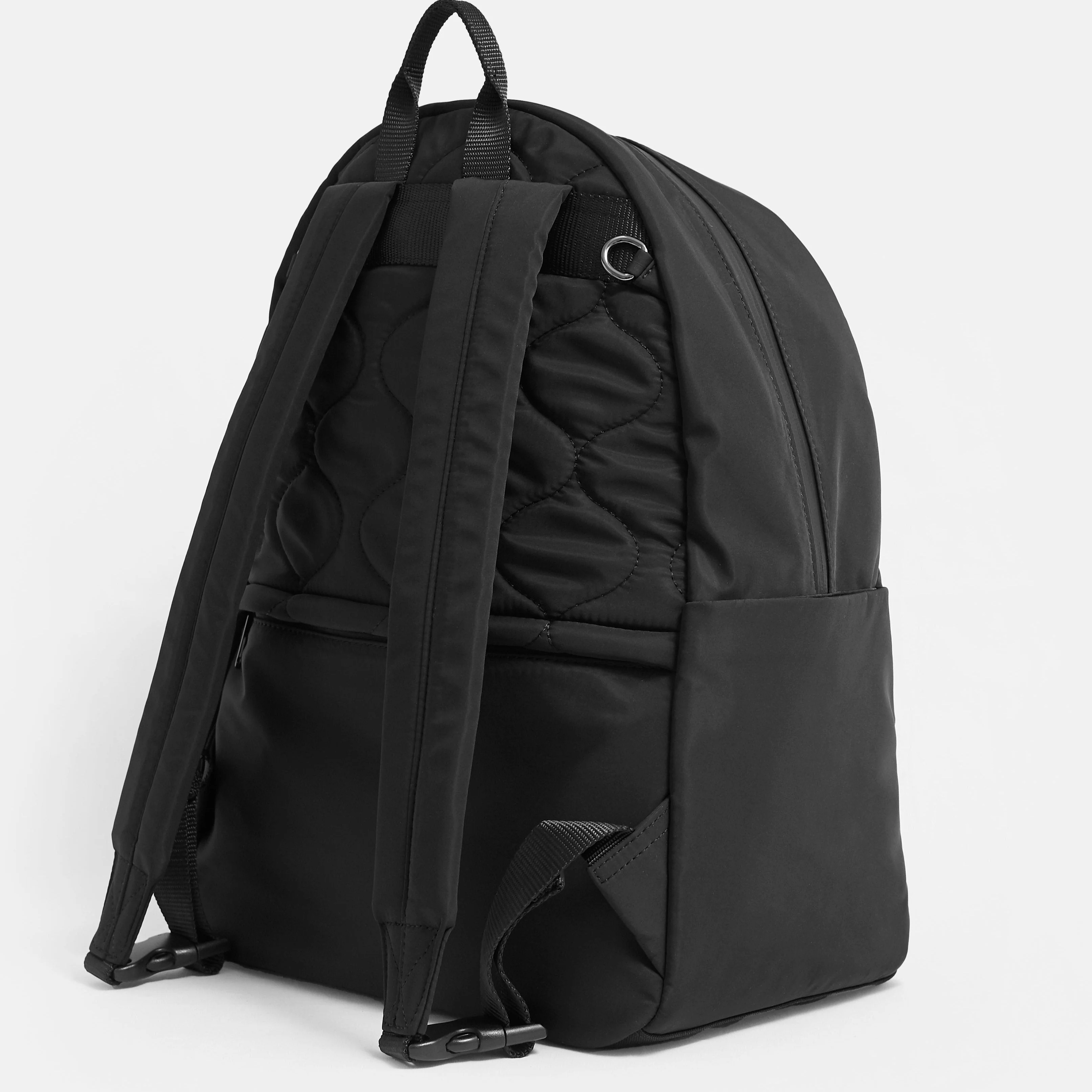 Ana Eco Baby Change Backpack + Quilted Change Mat (Black) - Image 11