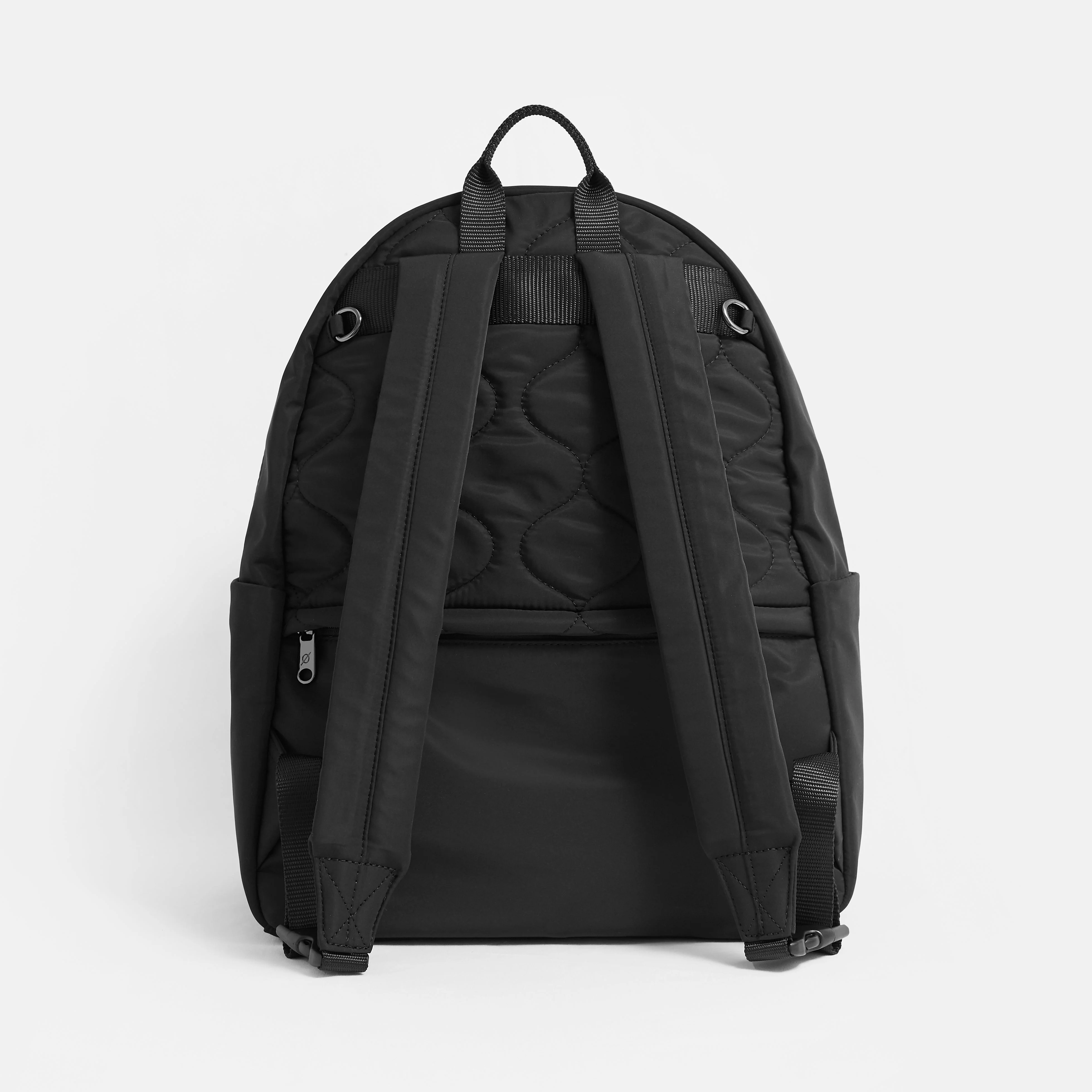 Ana Eco Baby Change Backpack + Quilted Change Mat (Black) - Image 12