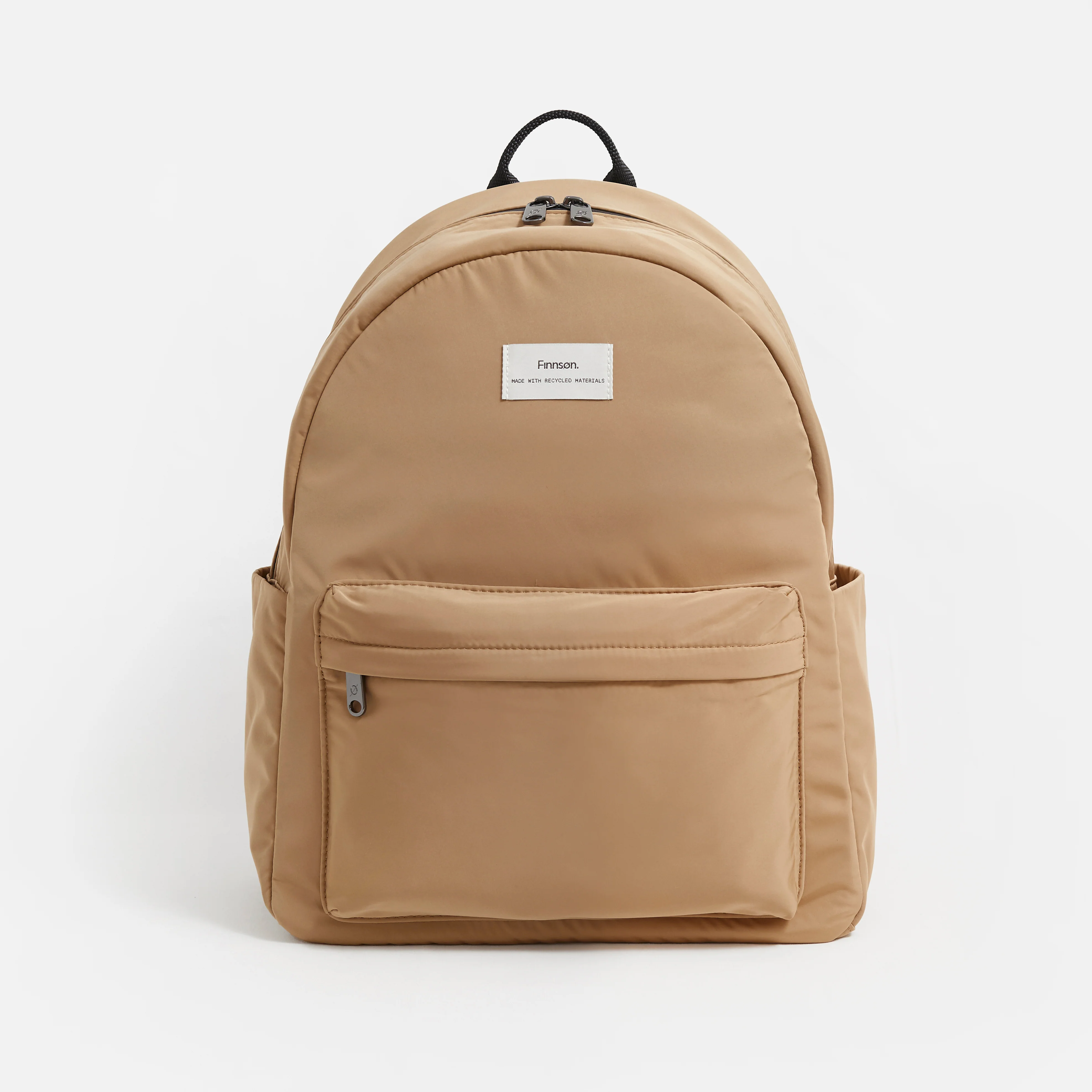 Ana Eco Baby Change Backpack + Quilted Change Mat (Camel) - Image 12