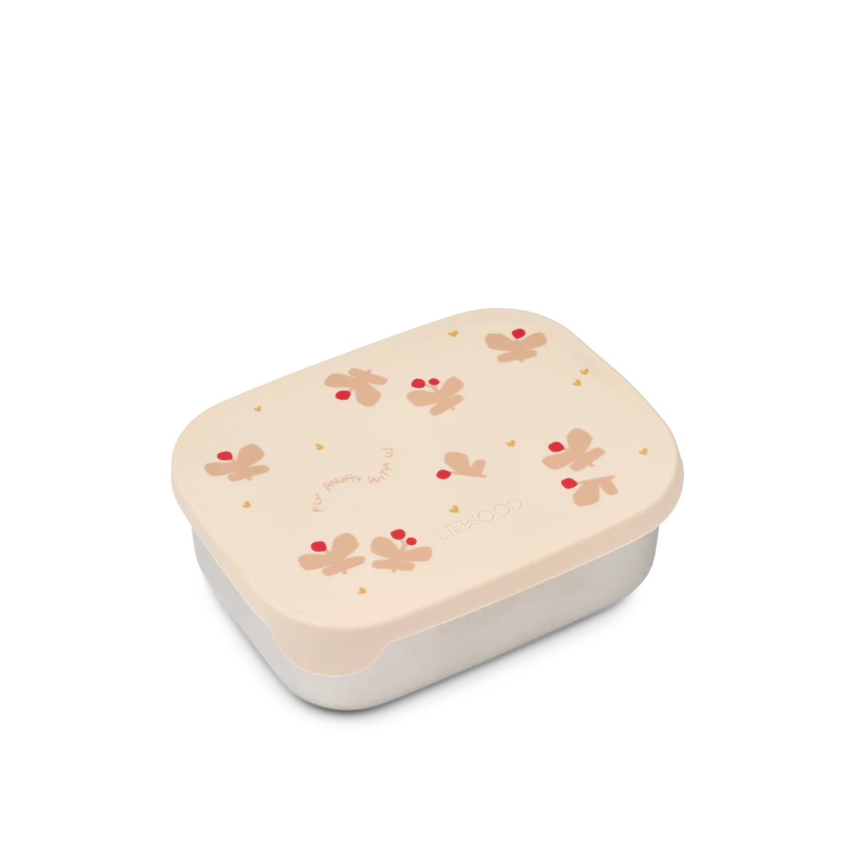 Arthur Butterfly Print Metal Lunch Box (Apple Blossom)