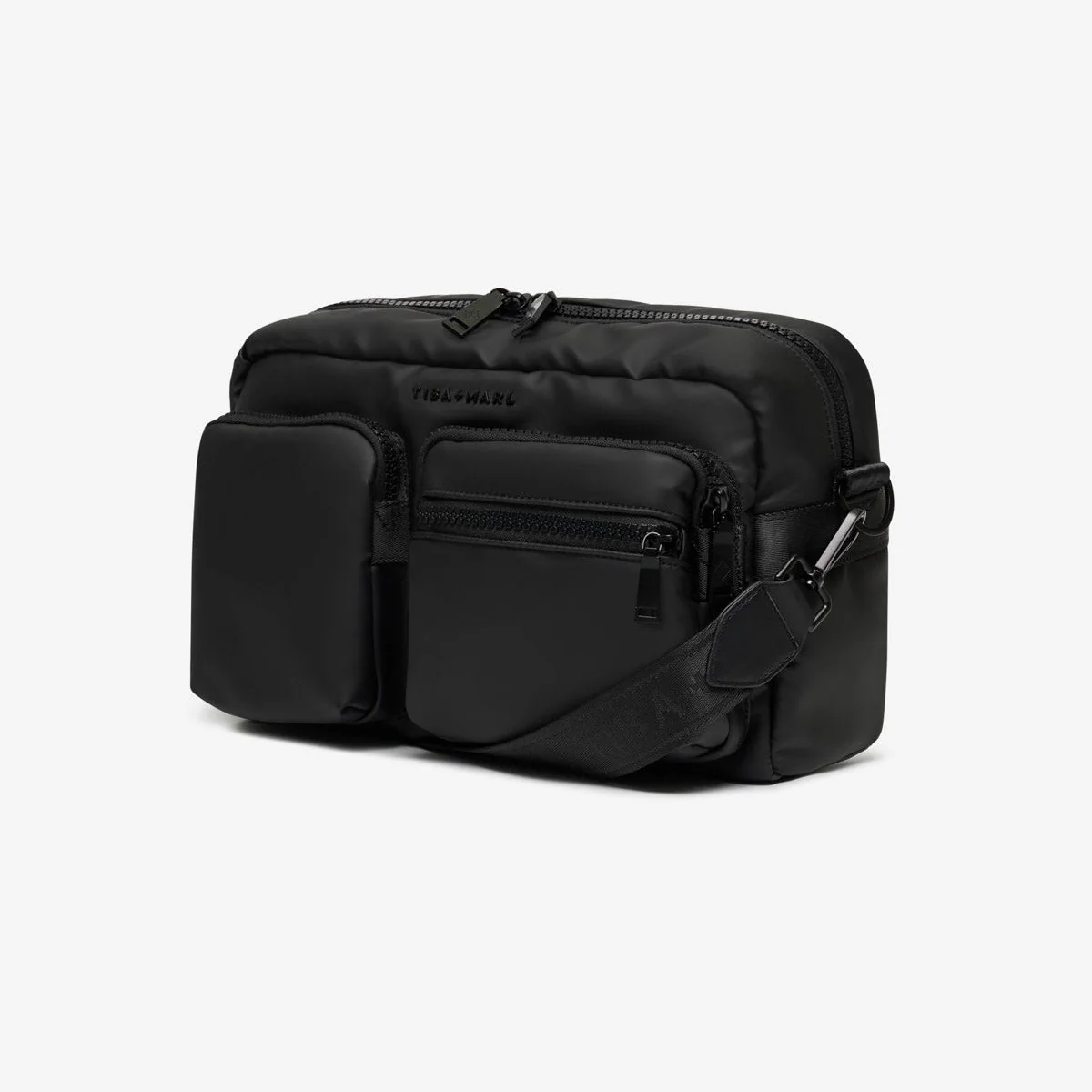 Axel Cross-Body Changing Bag Buggy Organiser (Matte Black) - Image 6