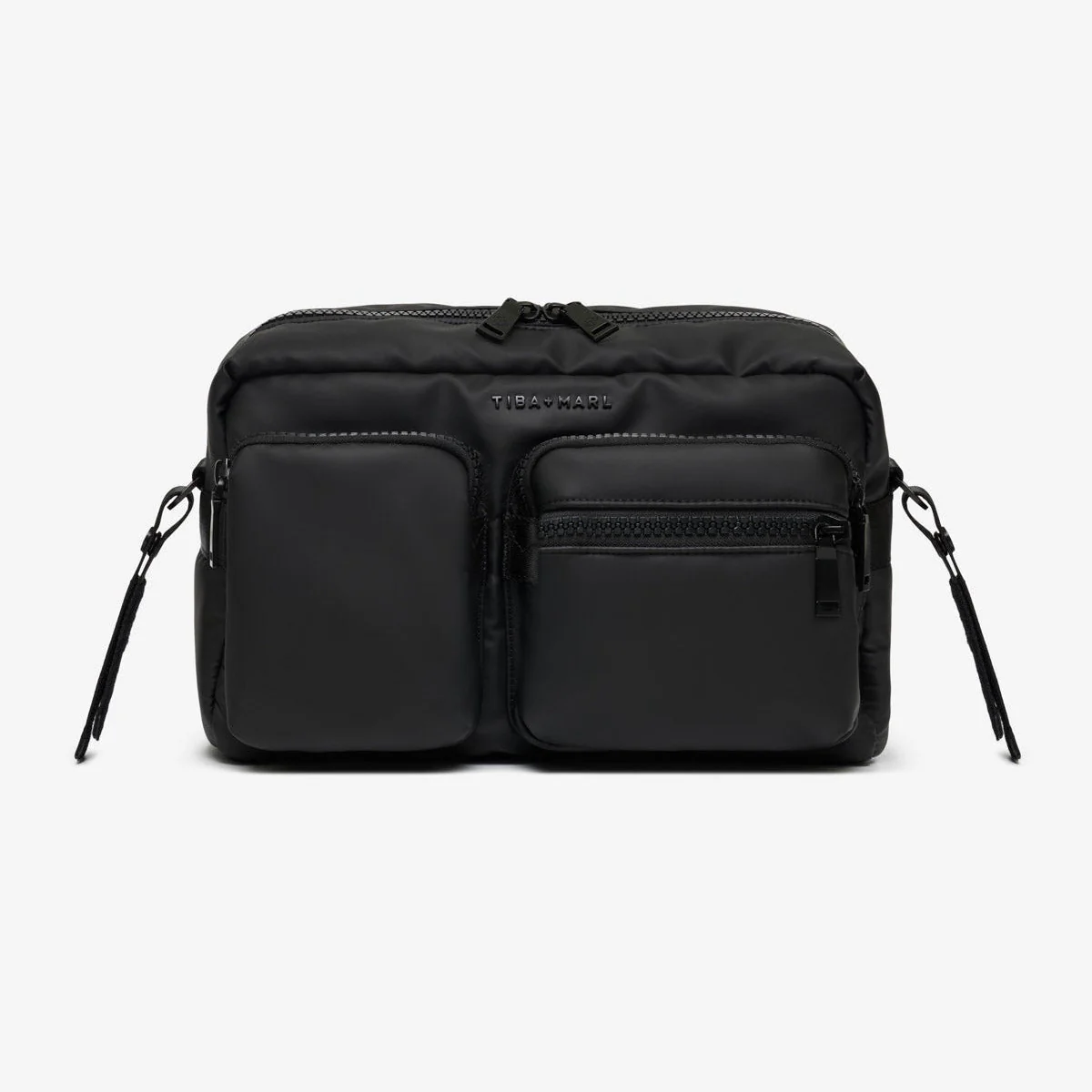 Axel Cross-Body Changing Bag Buggy Organiser (Matte Black) - Image 7