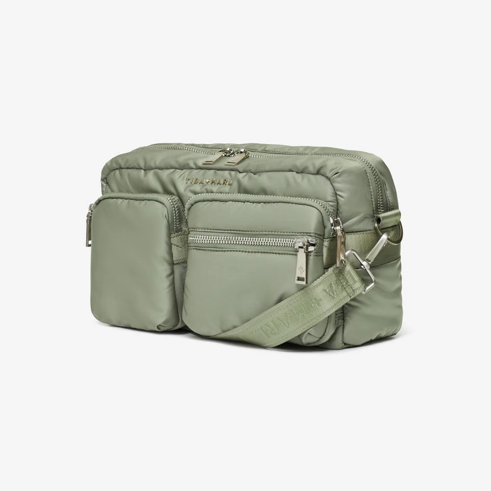 Axel Cross-Body Changing Bag Buggy Organiser (Sage) - Image 7
