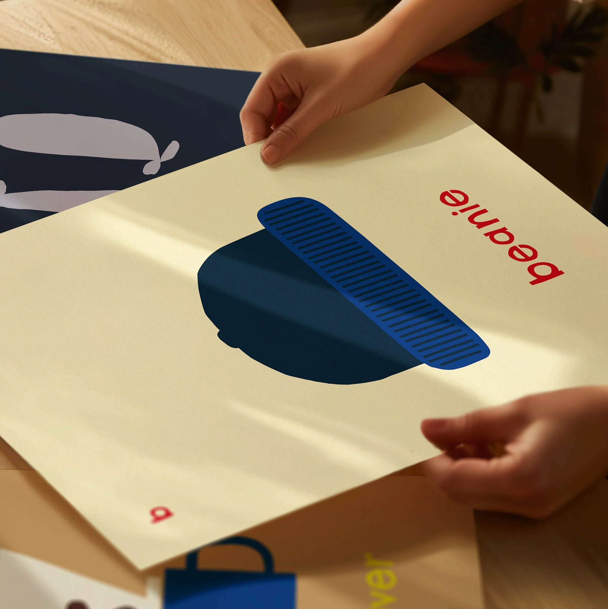 B for Beanie- Alphabet Art Print - Image 5