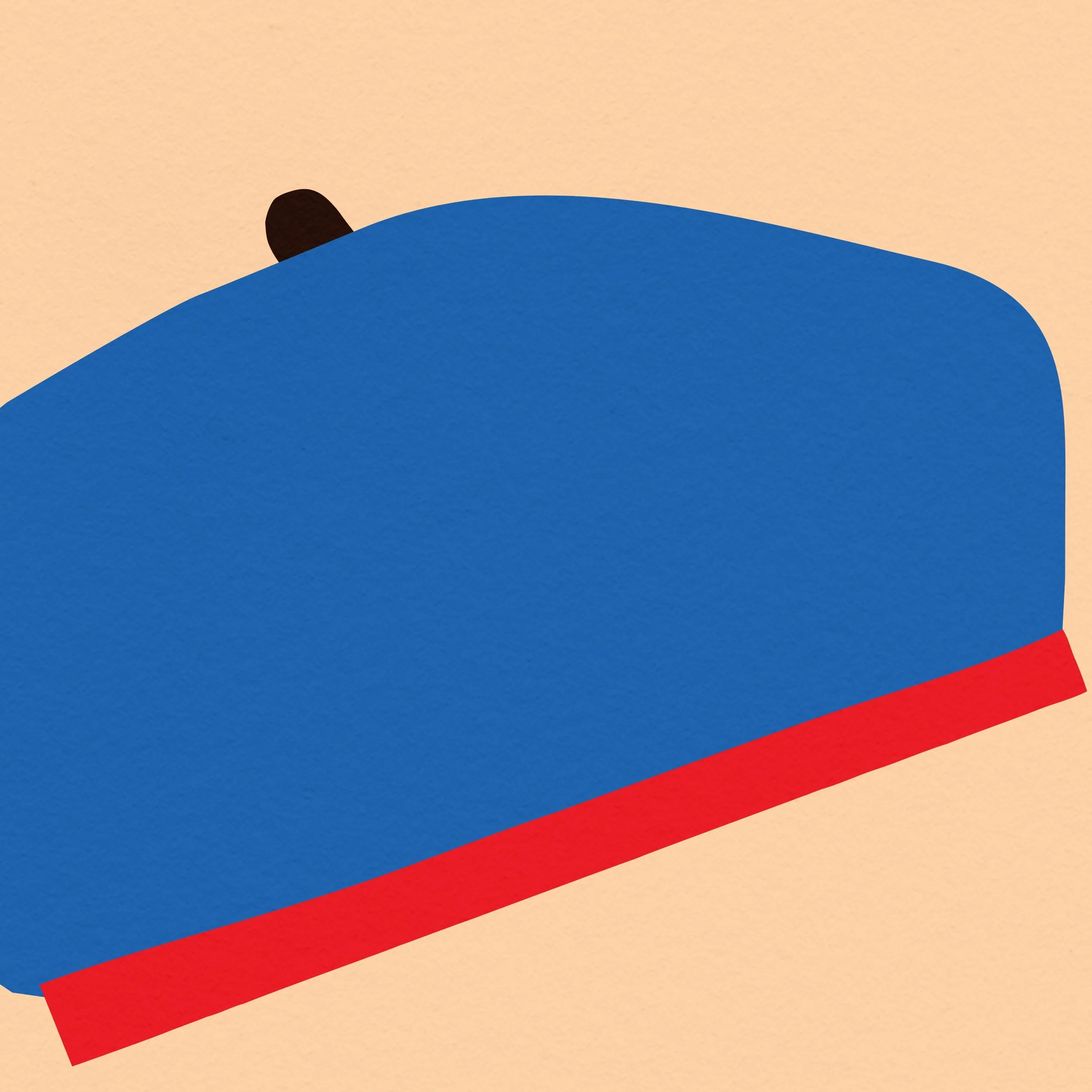 B for Beret- Alphabet Art Print - Image 5
