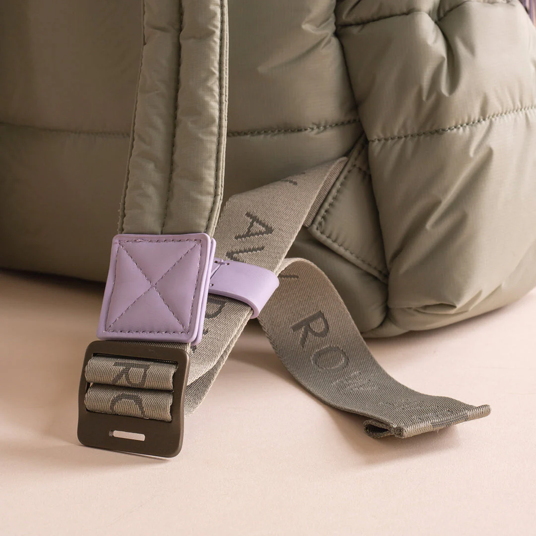 Baby Changing Backpack with Stroller Clips, Mat + Pouch (Olive) - Image 11