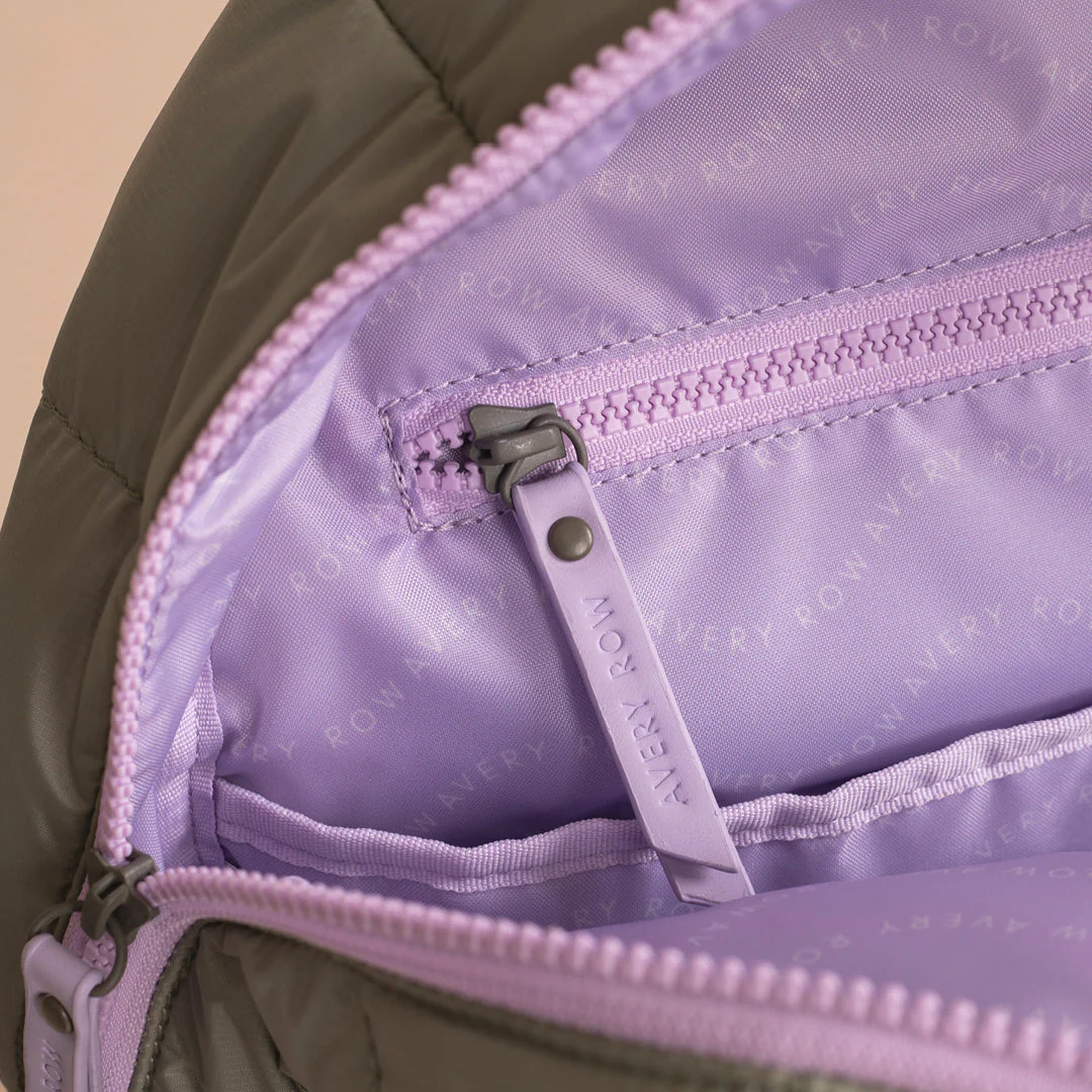 Baby Changing Backpack with Stroller Clips, Mat + Pouch (Olive) - Image 8