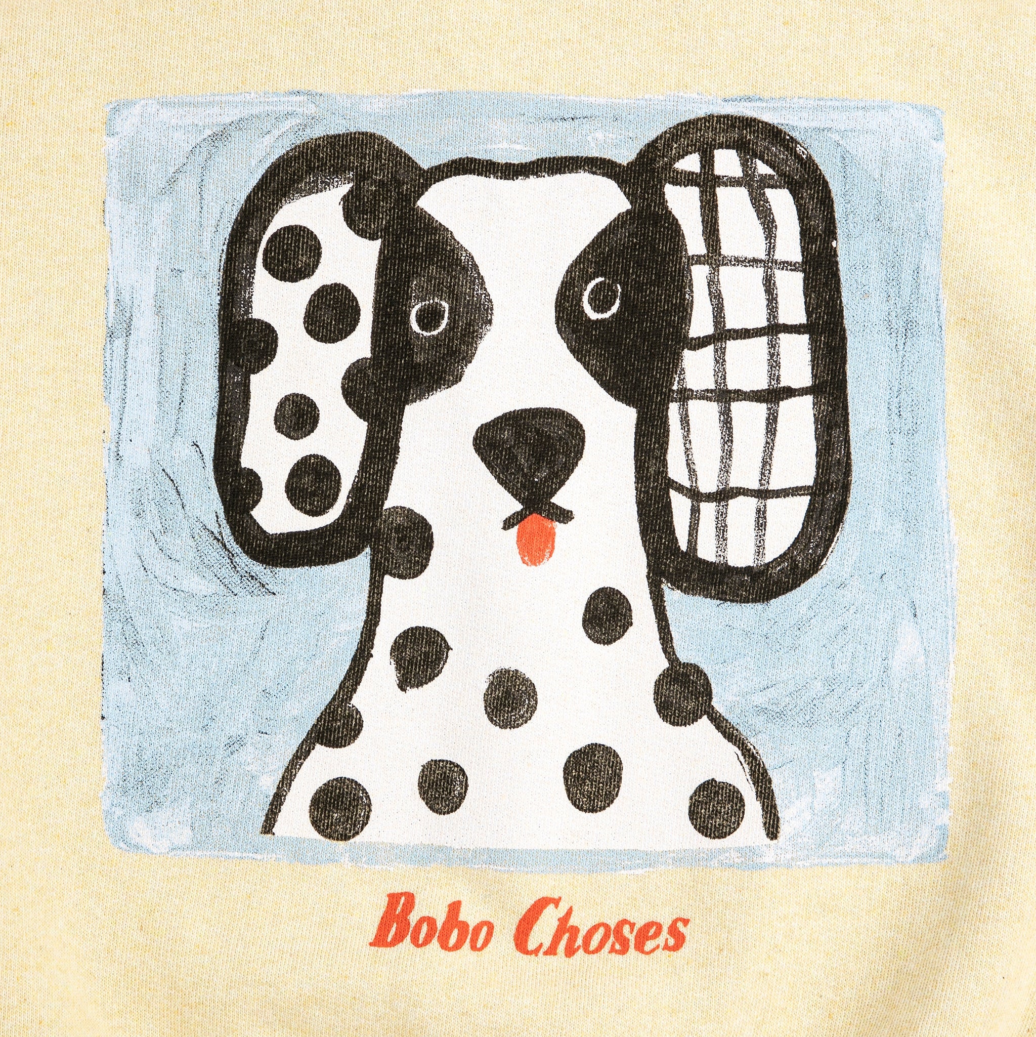 Van Dog Face Cotton Jumper (Yellow) - Image 9