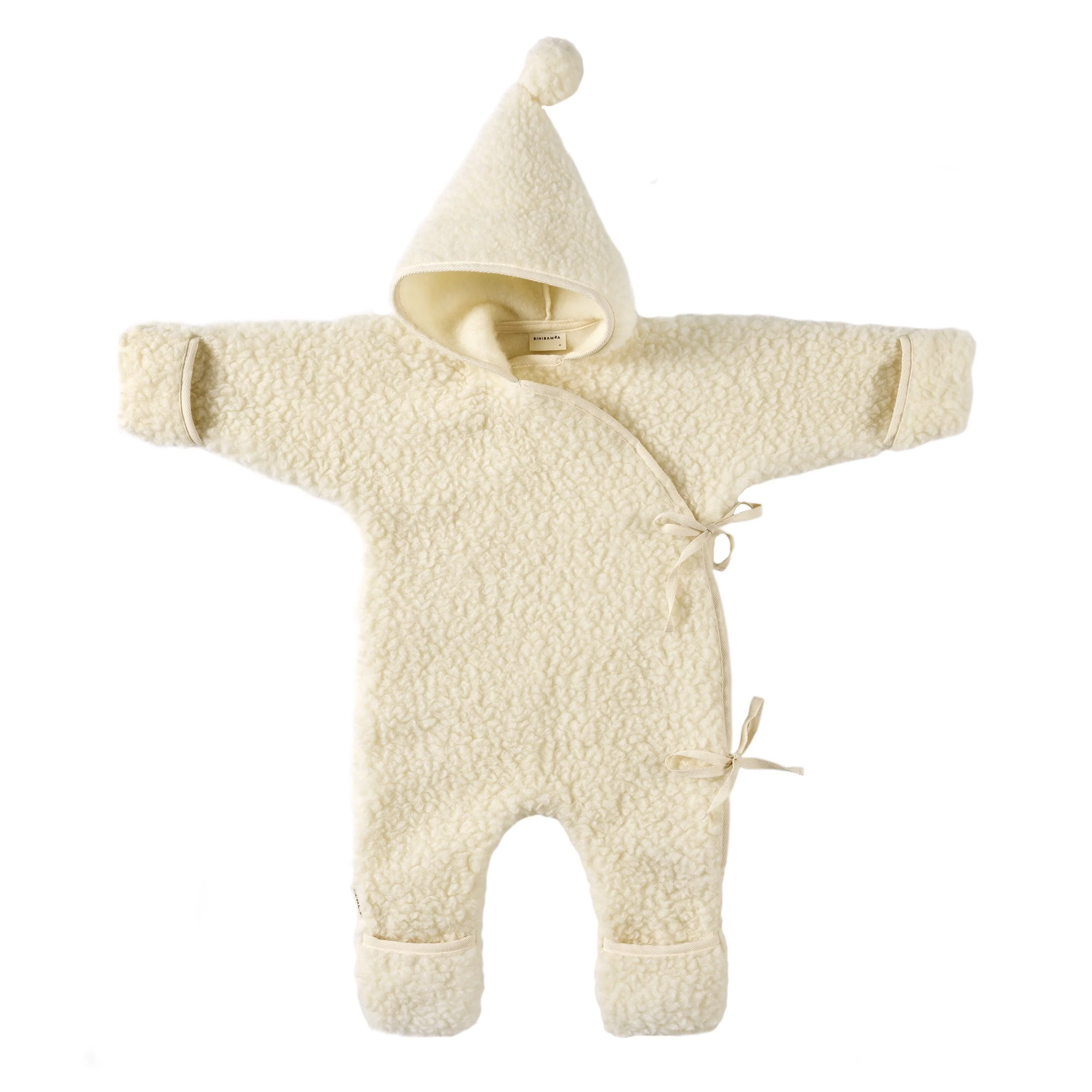 Merino Wool Snuggle Suit (Milk) - Image 11
