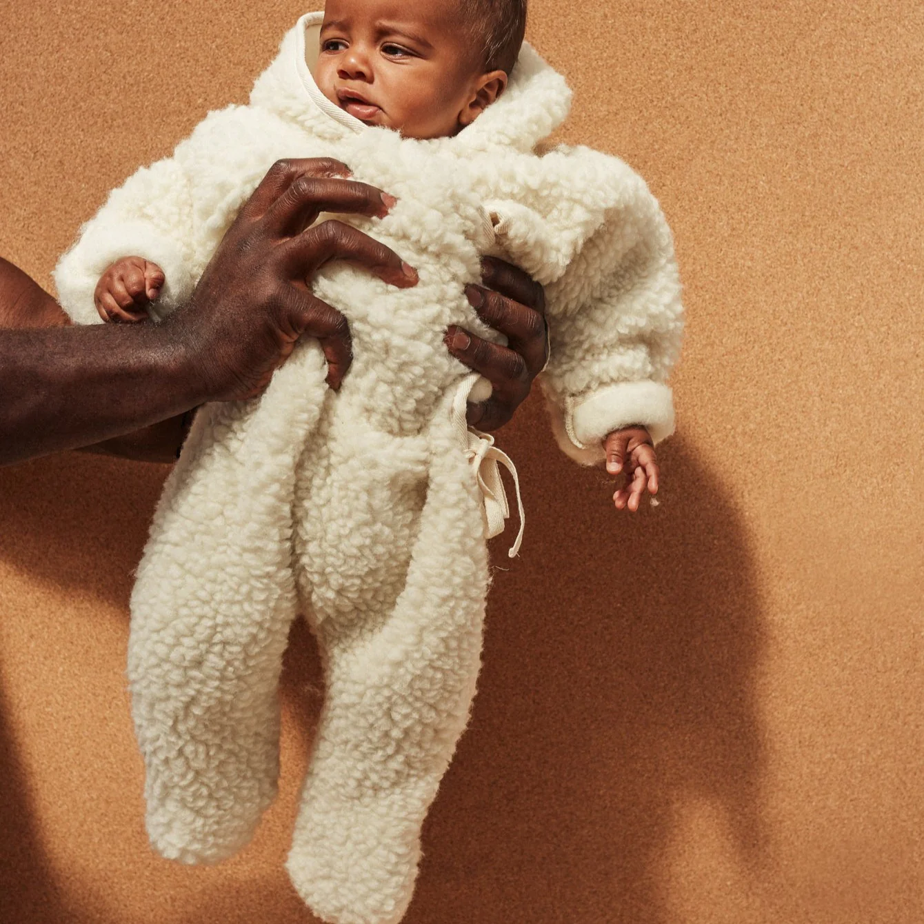 Merino Wool Snuggle Suit (Milk) - Image 2
