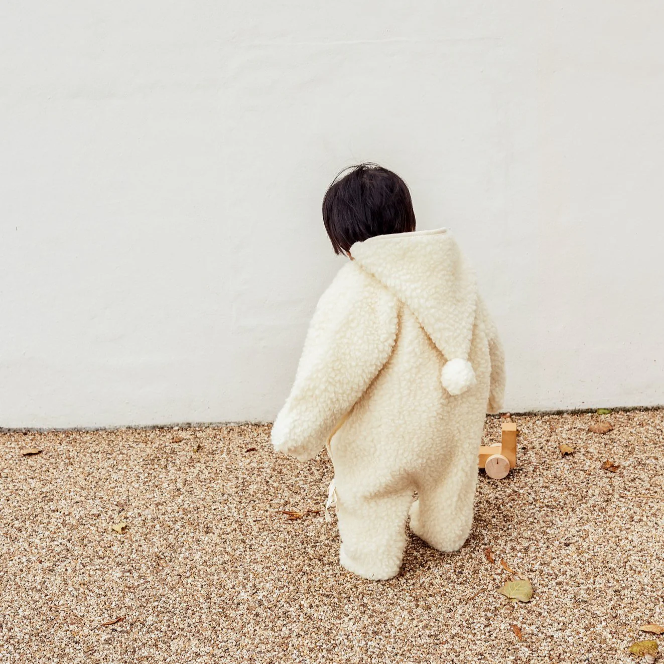 Merino Wool Snuggle Suit (Milk) - Image 8