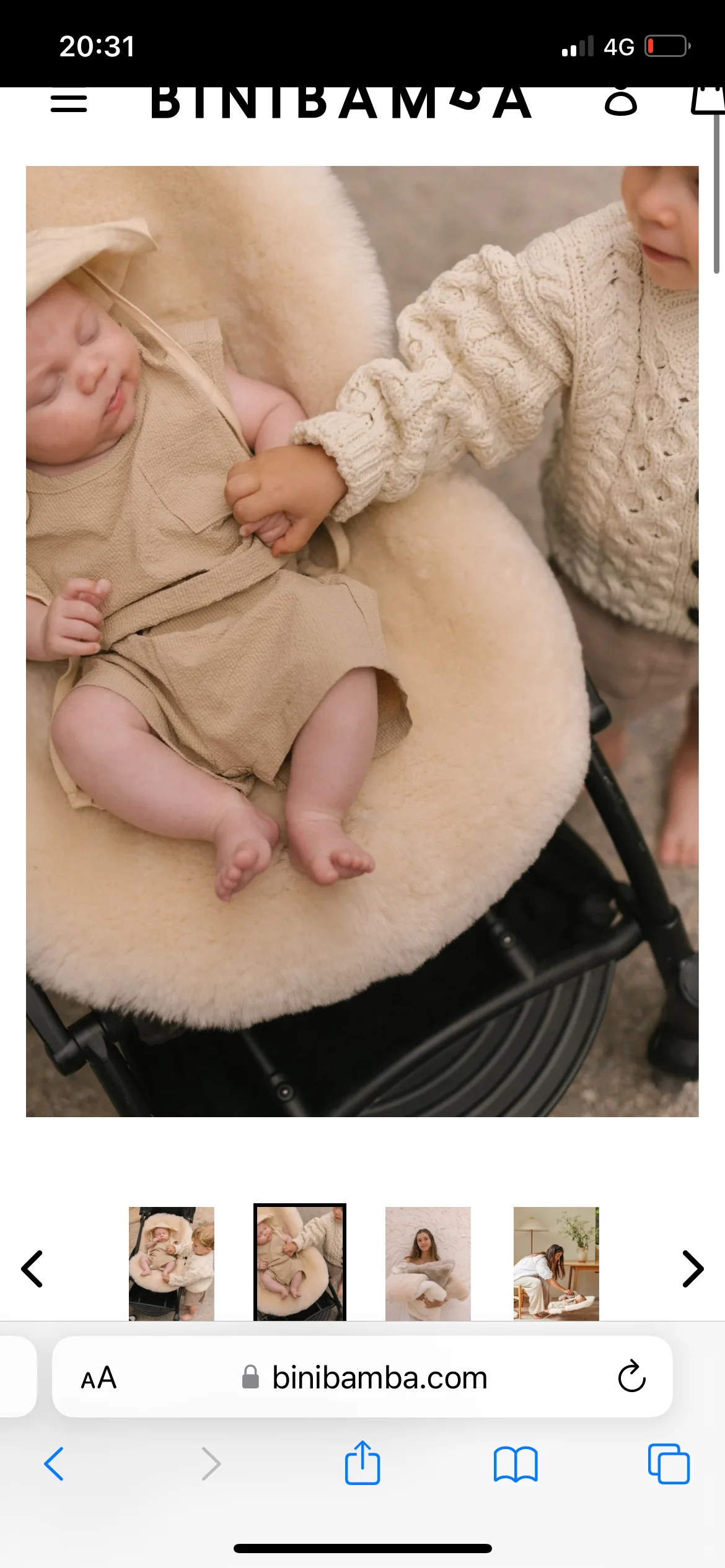 Sheepskin Snuggler (Milk) - Image 15