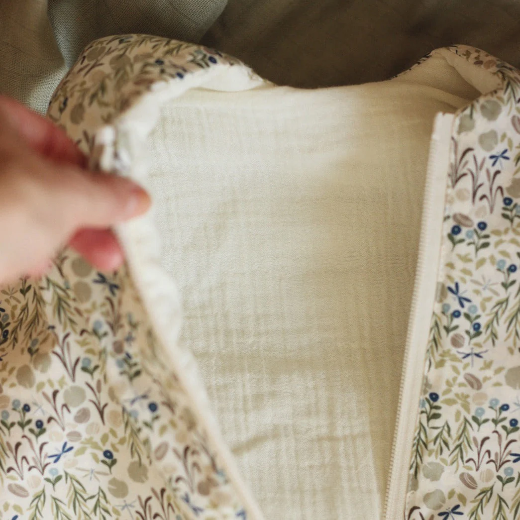 Baby 2.5 Tog Cotton Sleeping Bag (Riverbank) - Image 3