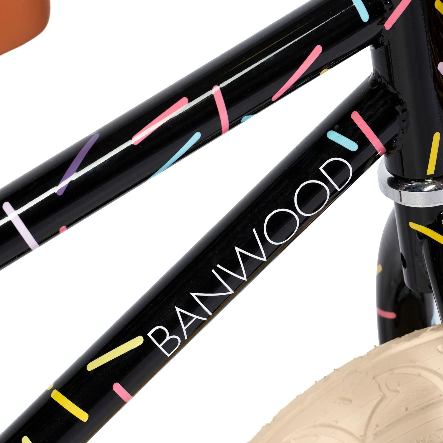Banwood X Marest First Go! Balance Bike (Black Sprinkle) - Image 13