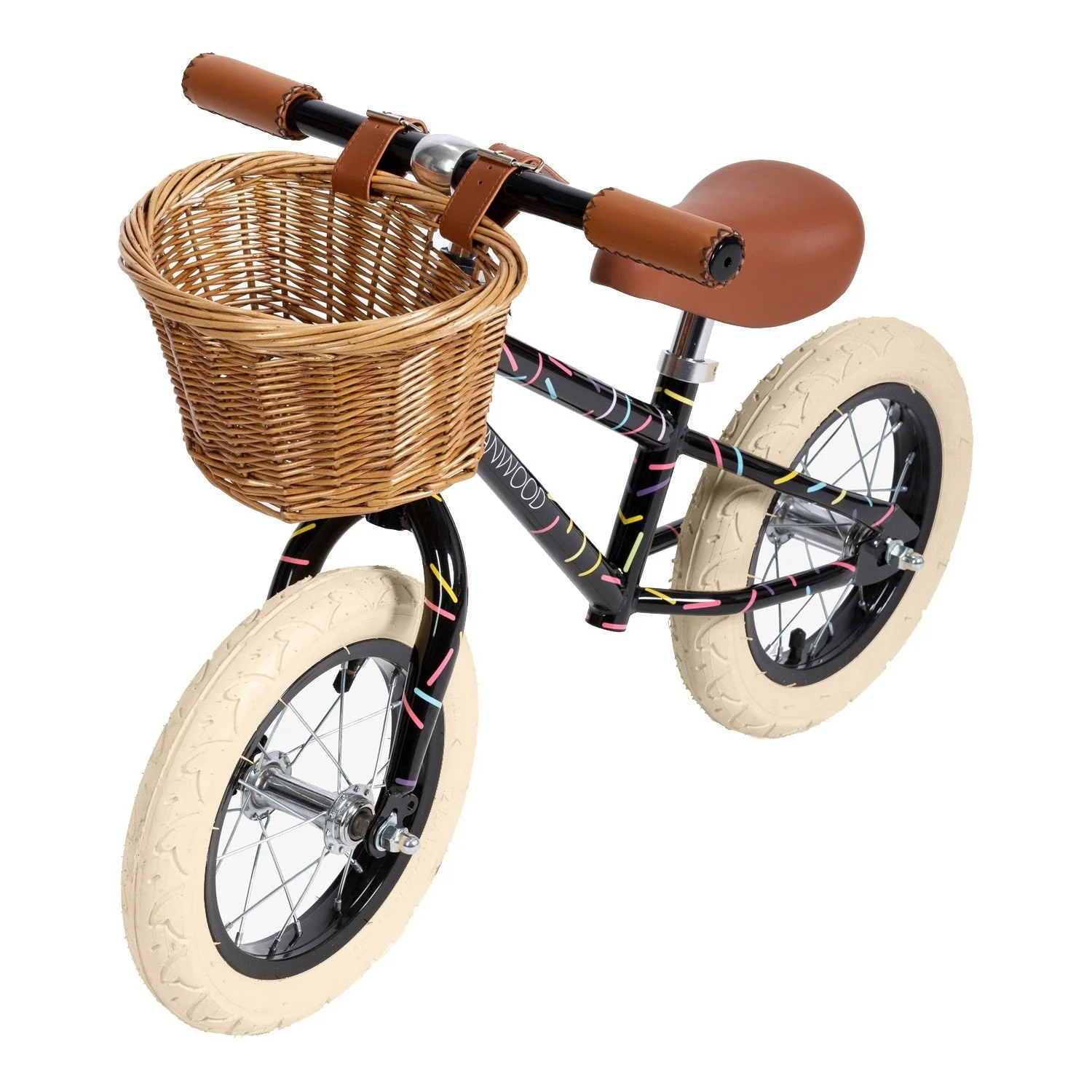 Banwood X Marest First Go! Balance Bike (Black Sprinkle) - Image 15