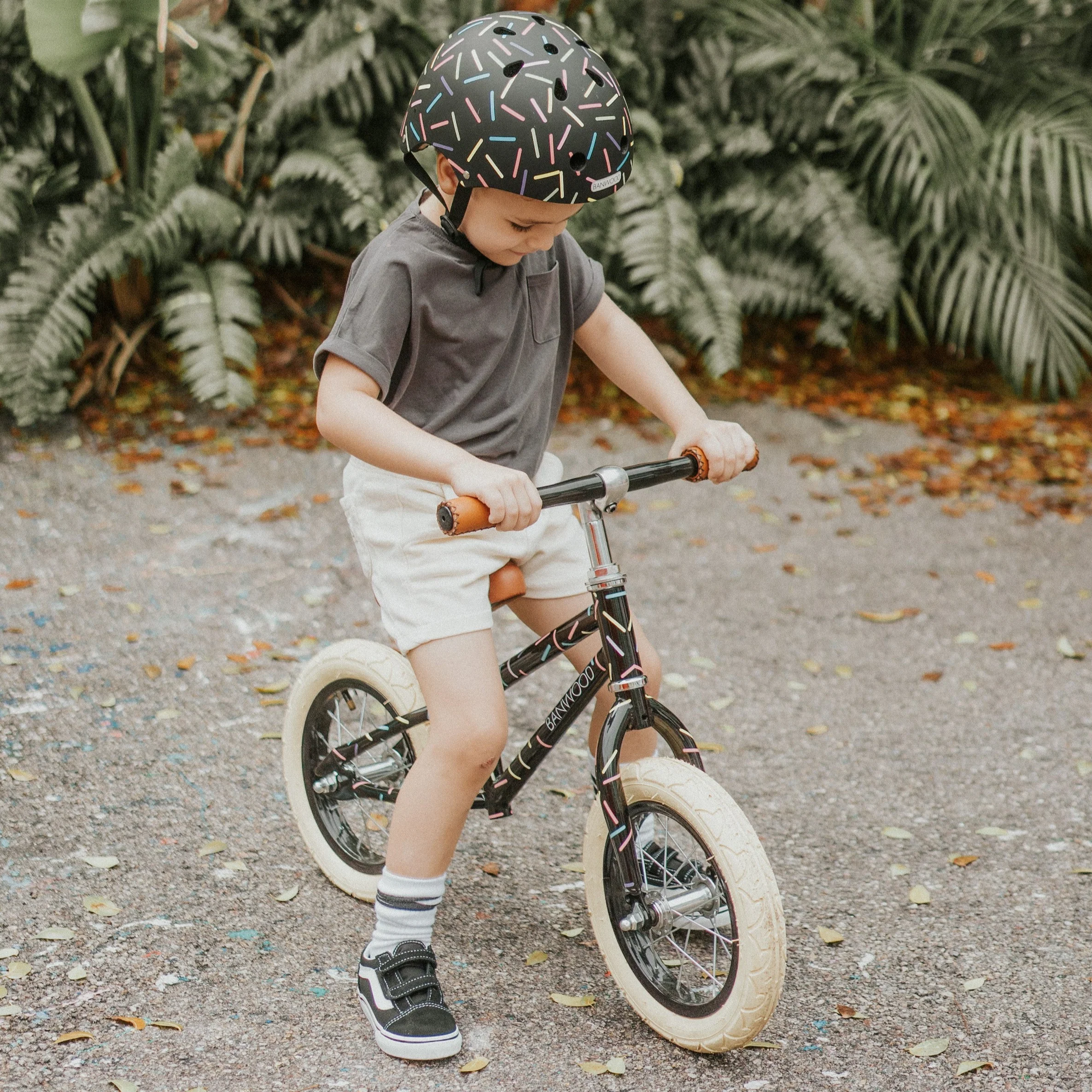 Banwood X Marest First Go! Balance Bike (Black Sprinkle) - Image 6