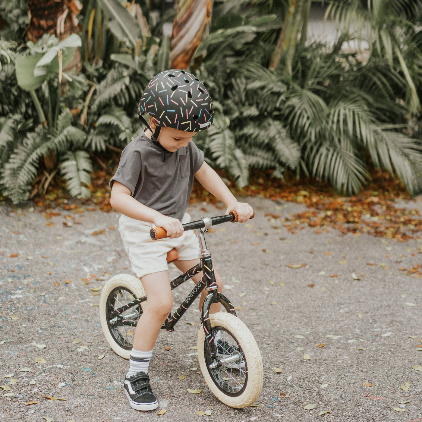 Banwood X Marest First Go! Balance Bike (Black Sprinkle) - Image 8