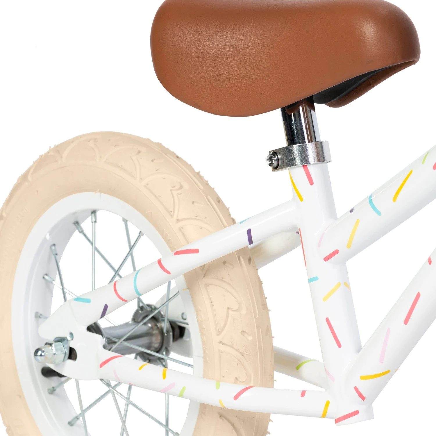 Banwood X Marest First Go! Balance Bike (White Sprinkle) - Image 11