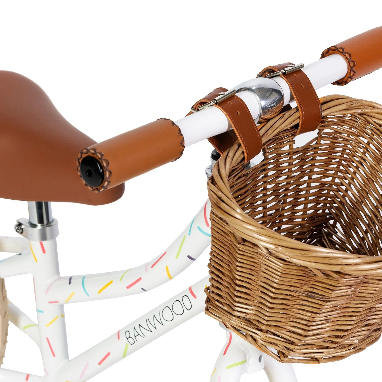 Banwood X Marest First Go! Balance Bike (White Sprinkle) - Image 14