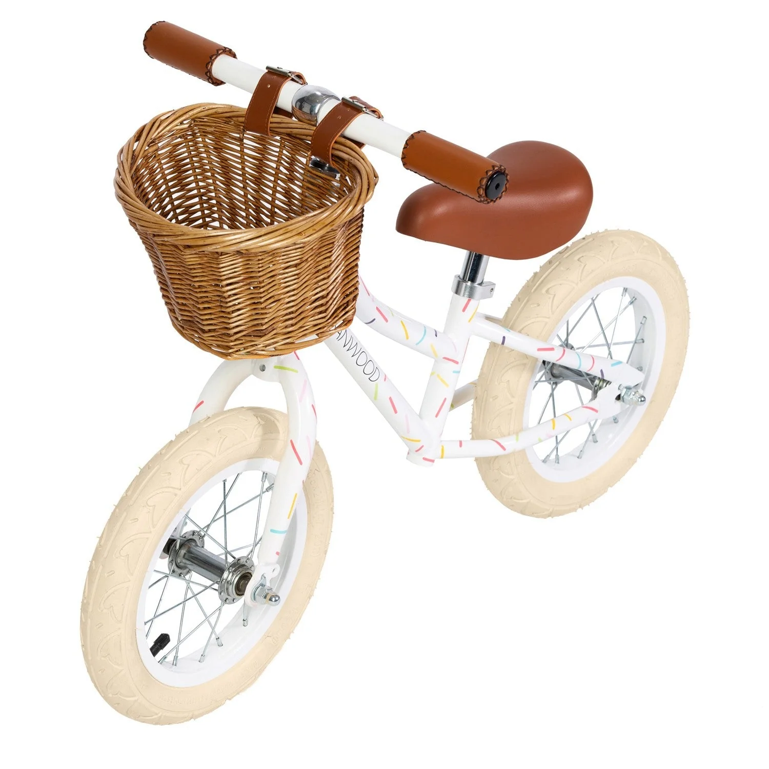 Banwood X Marest First Go! Balance Bike (White Sprinkle) - Image 15