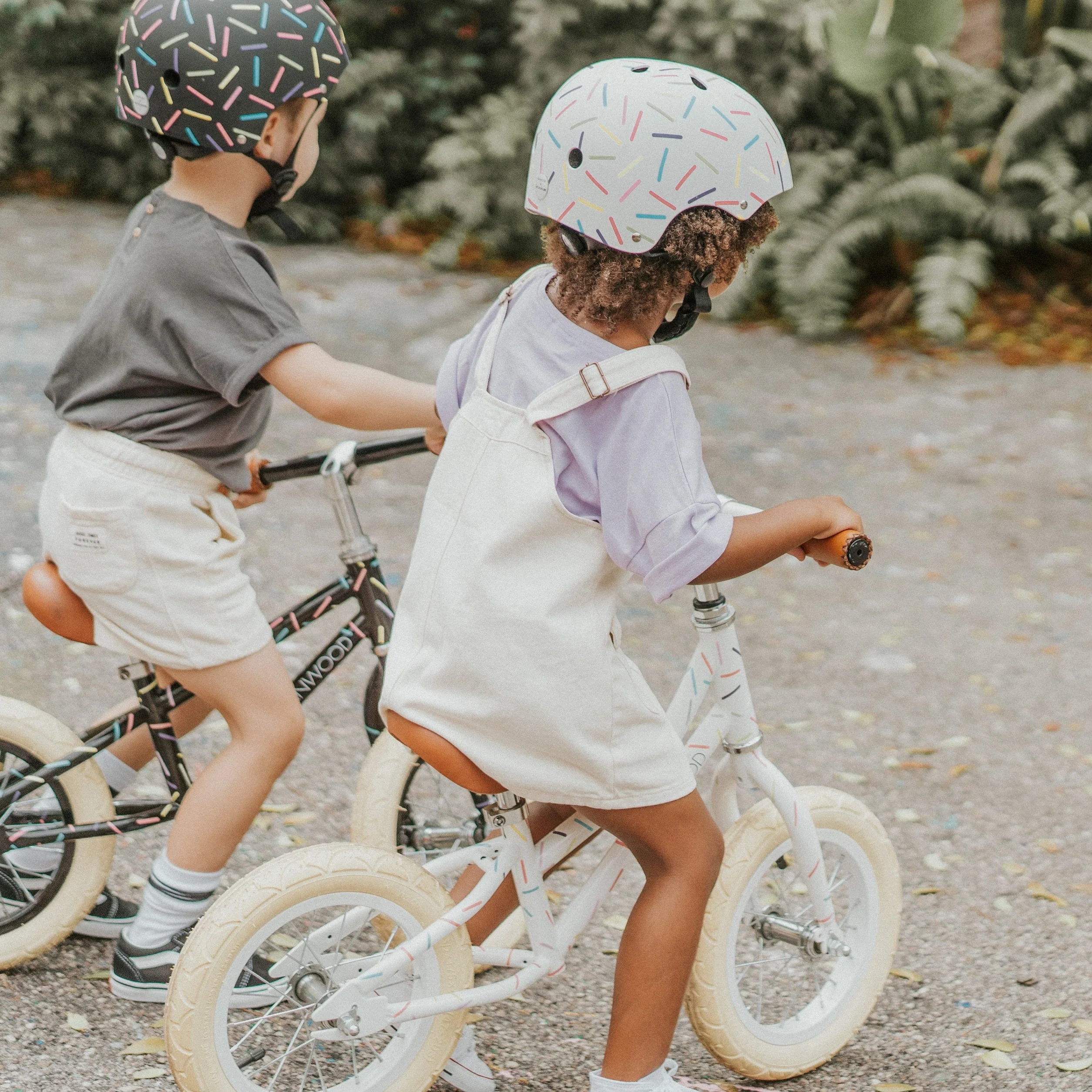 Banwood X Marest First Go! Balance Bike (White Sprinkle) - Image 5