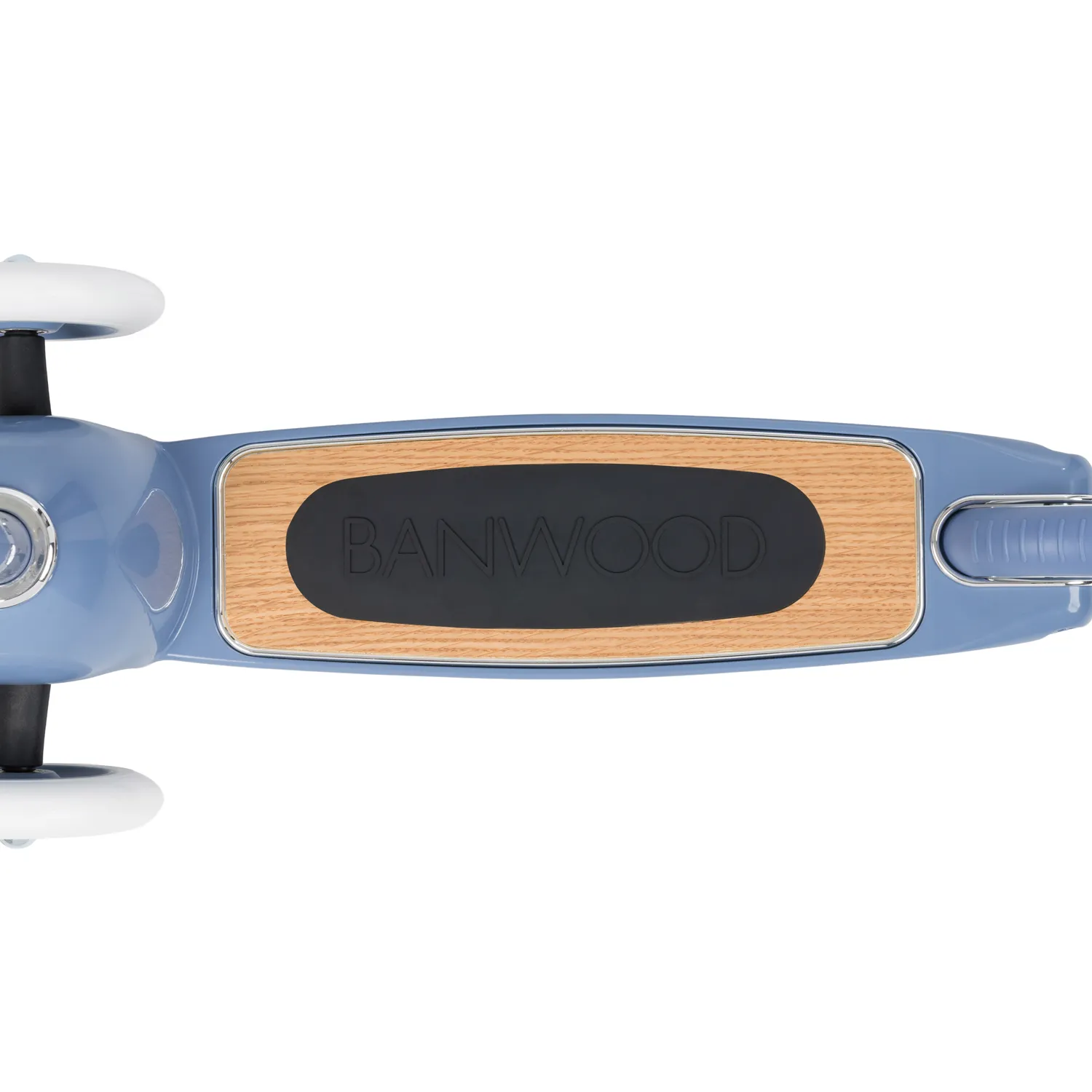 Banwood Kids 3 Wheel Scooter with Basket (Blue) - Image 12