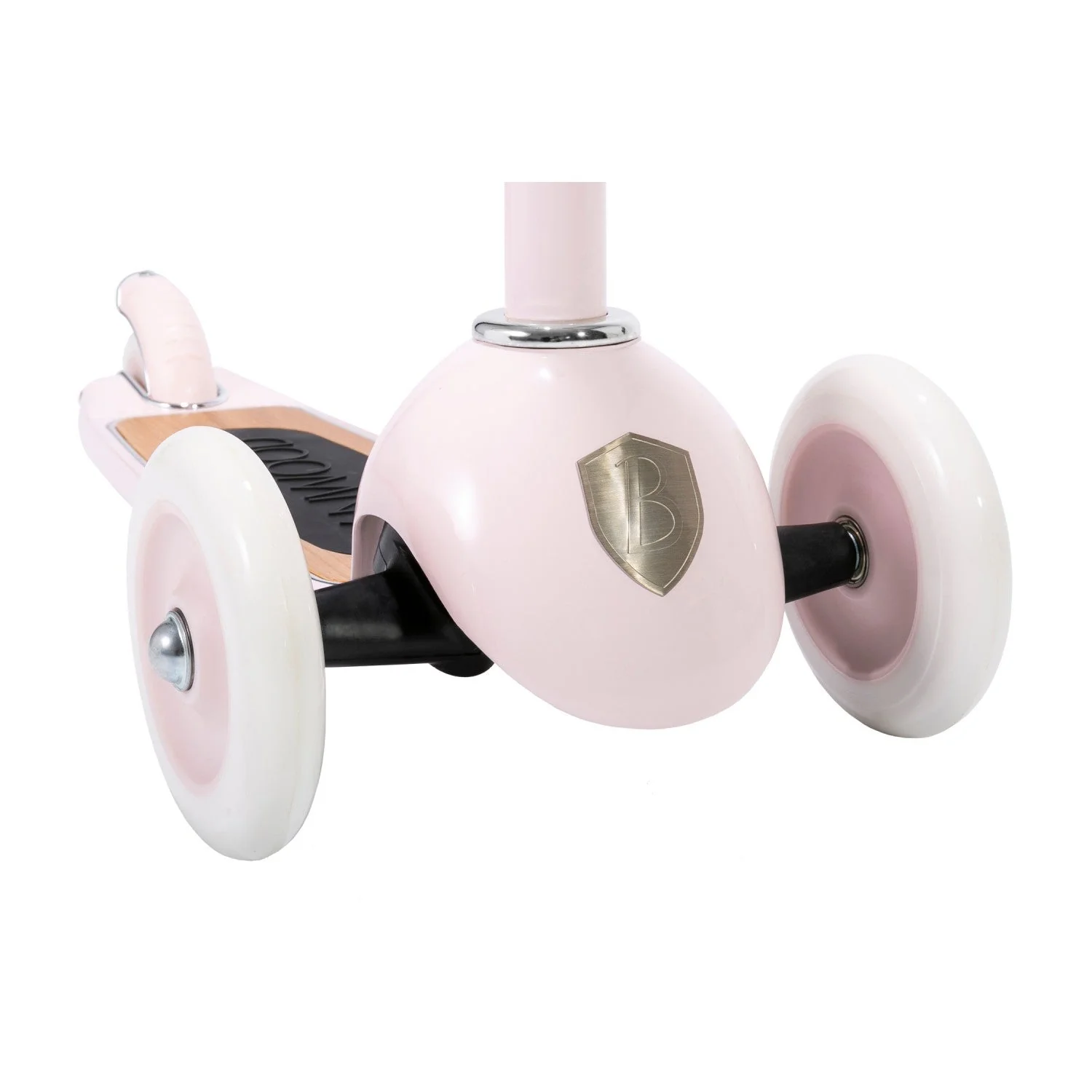 Banwood Kids 3 Wheel Scooter with Basket (Pink) - Image 10