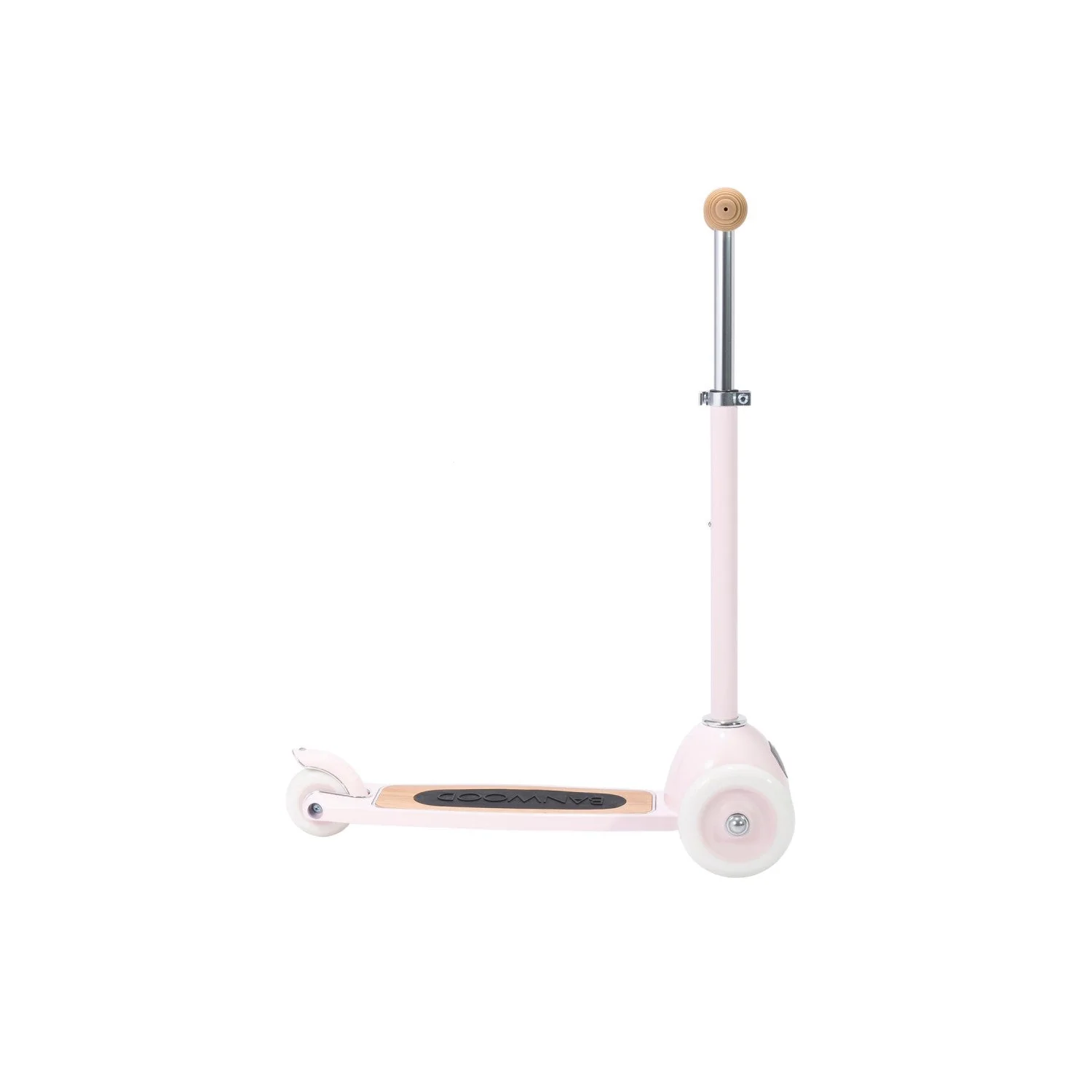 Banwood Kids 3 Wheel Scooter with Basket (Pink) - Image 5