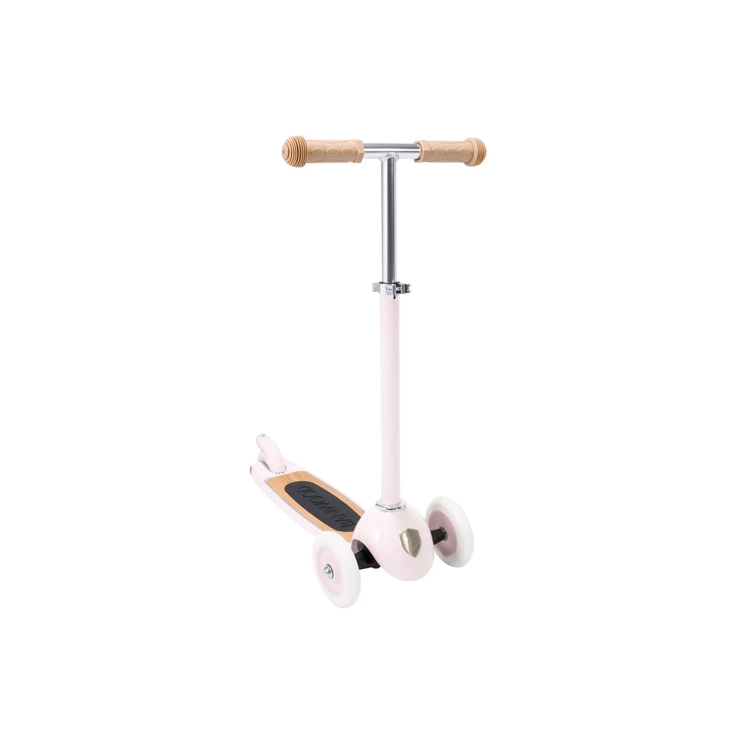 Banwood Kids 3 Wheel Scooter with Basket (Pink) - Image 9