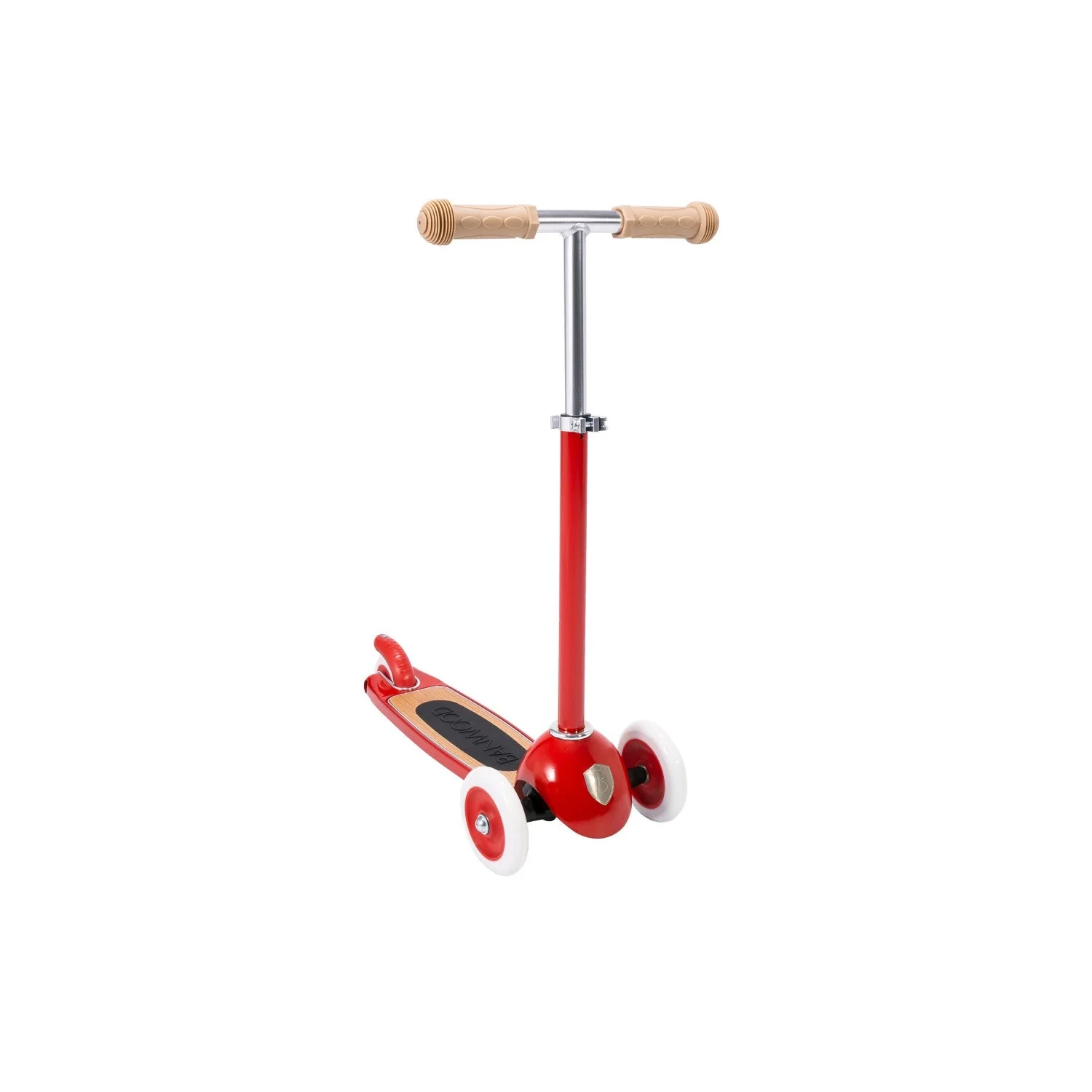 Banwood Kids 3 Wheel Scooter with Basket (Red) - Image 12