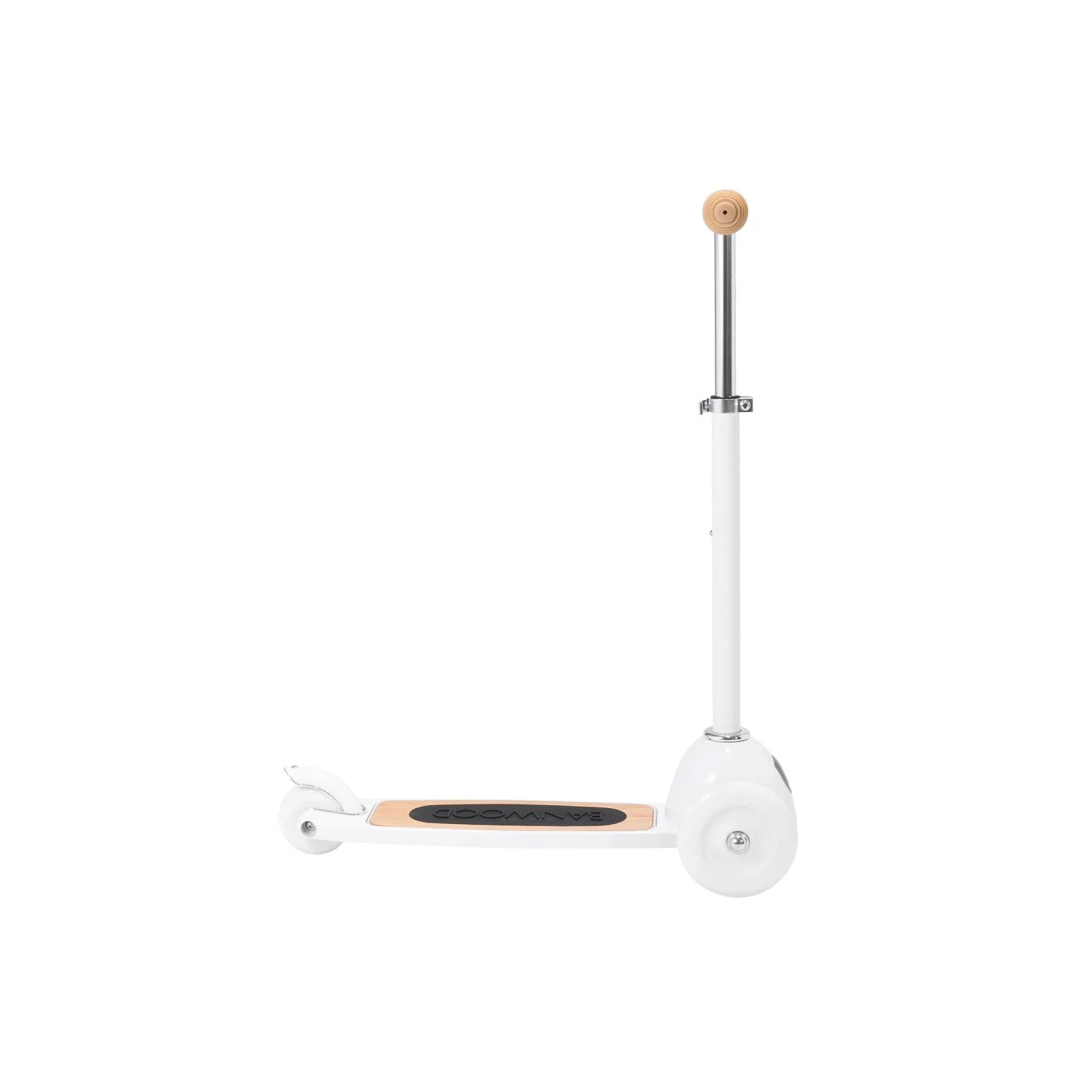 Banwood Kids 3 Wheel Scooter with Basket (White) - Image 10