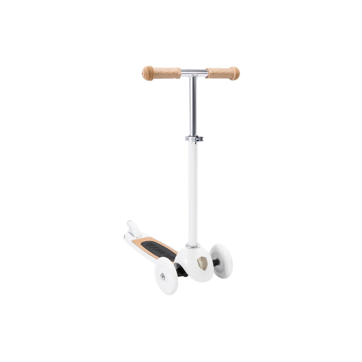Banwood Kids 3 Wheel Scooter with Basket (White) - Image 14