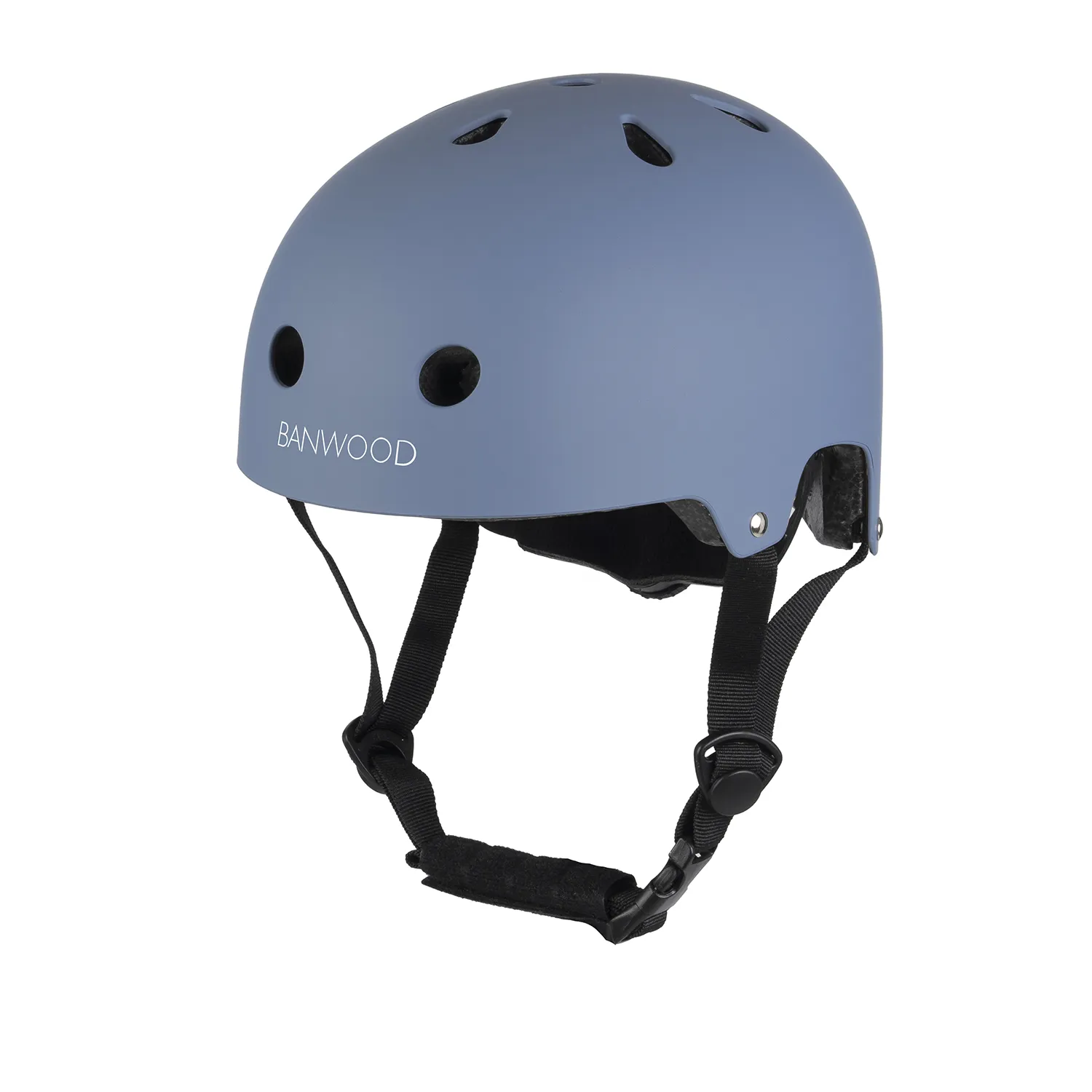 Banwood Classic Bike Helmet (Matte Blue) - Image 2