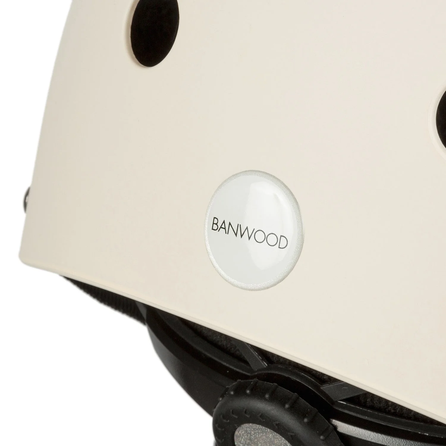 Banwood Classic Bike Helmet (Matte Cream) - Image 7