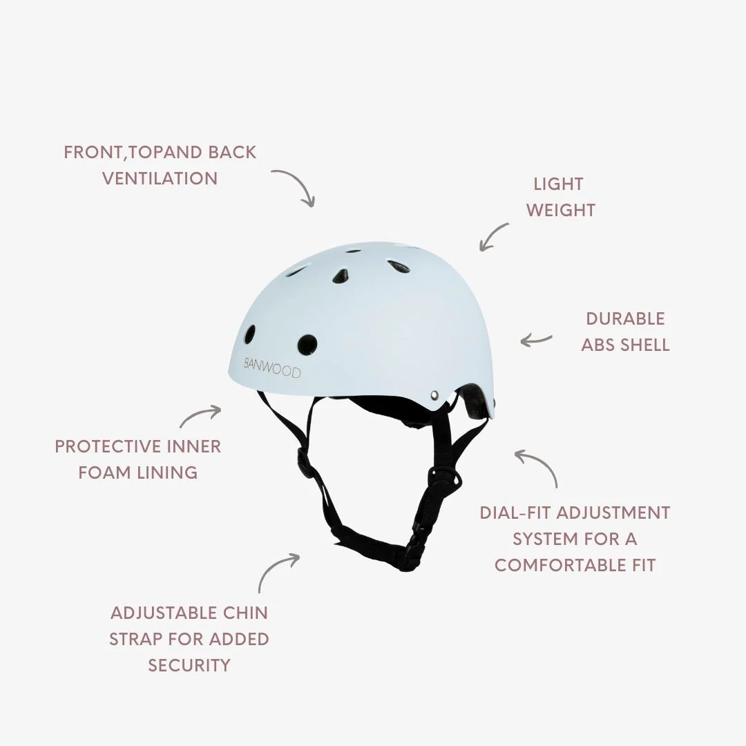 Banwood Classic Bike Helmet (Sky) - Image 3