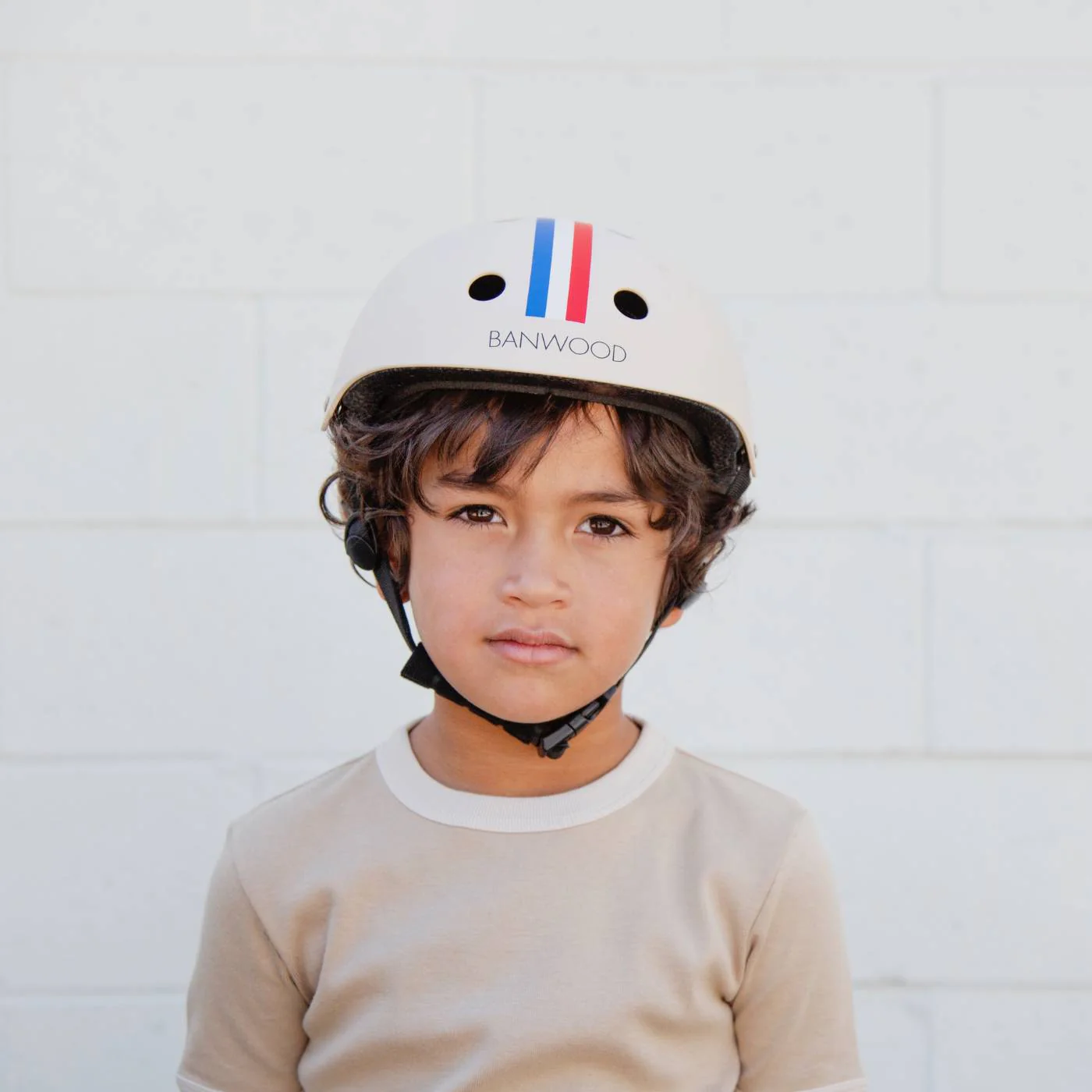 Banwood Classic Bike Helmet (Racer Stripe) - Image 3
