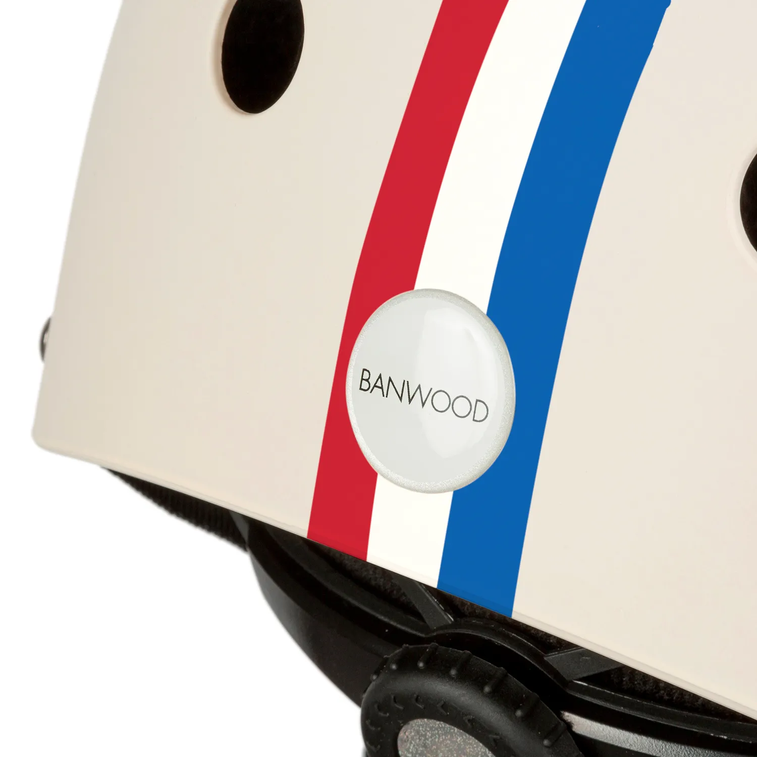 Banwood Classic Bike Helmet (Racer Stripe) - Image 4