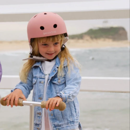 Banwood Eco Bike Helmet (Raspberry) - Image 4